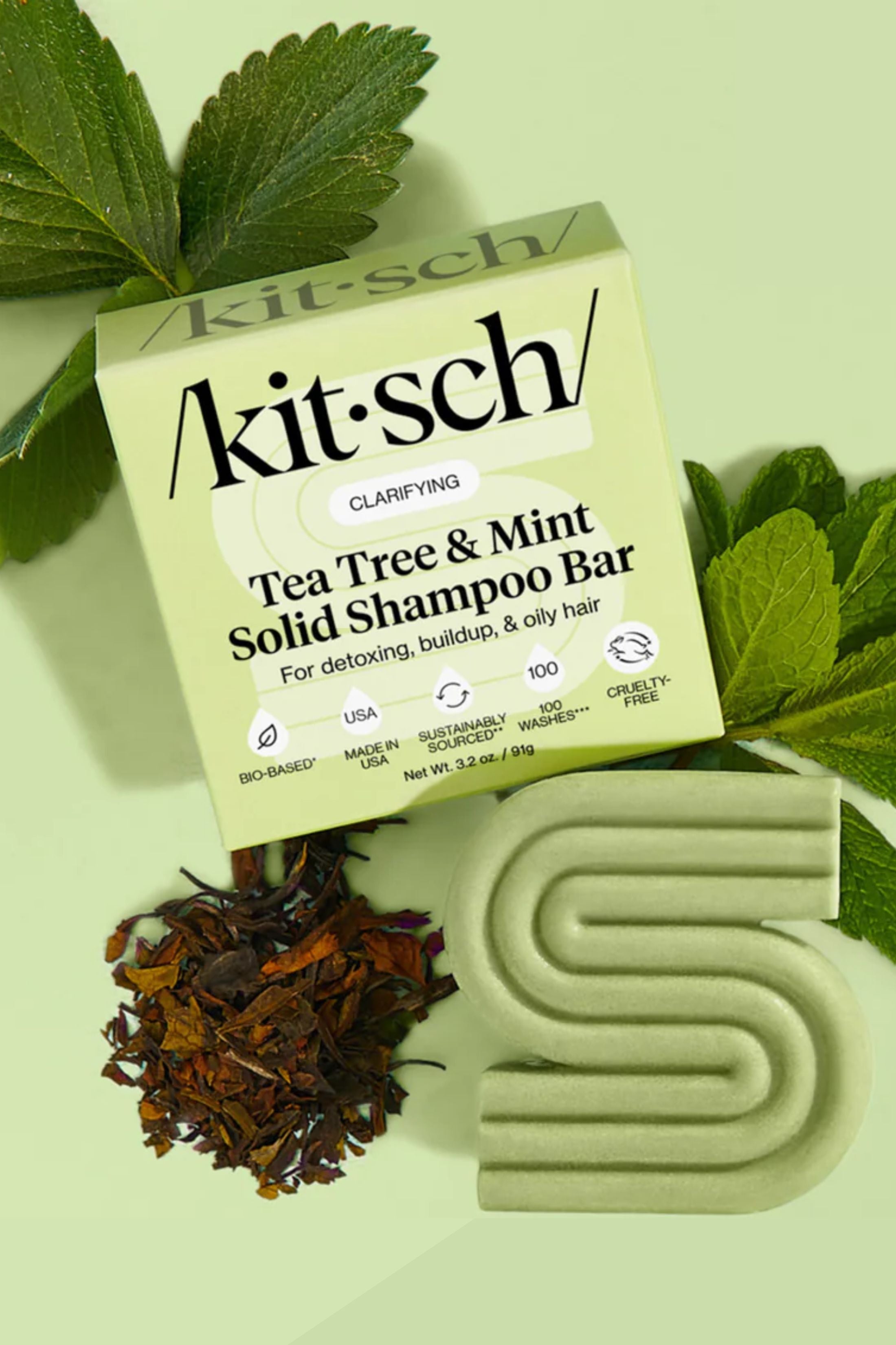 Tea Tree and Mint Clarifying Shampoo Bar