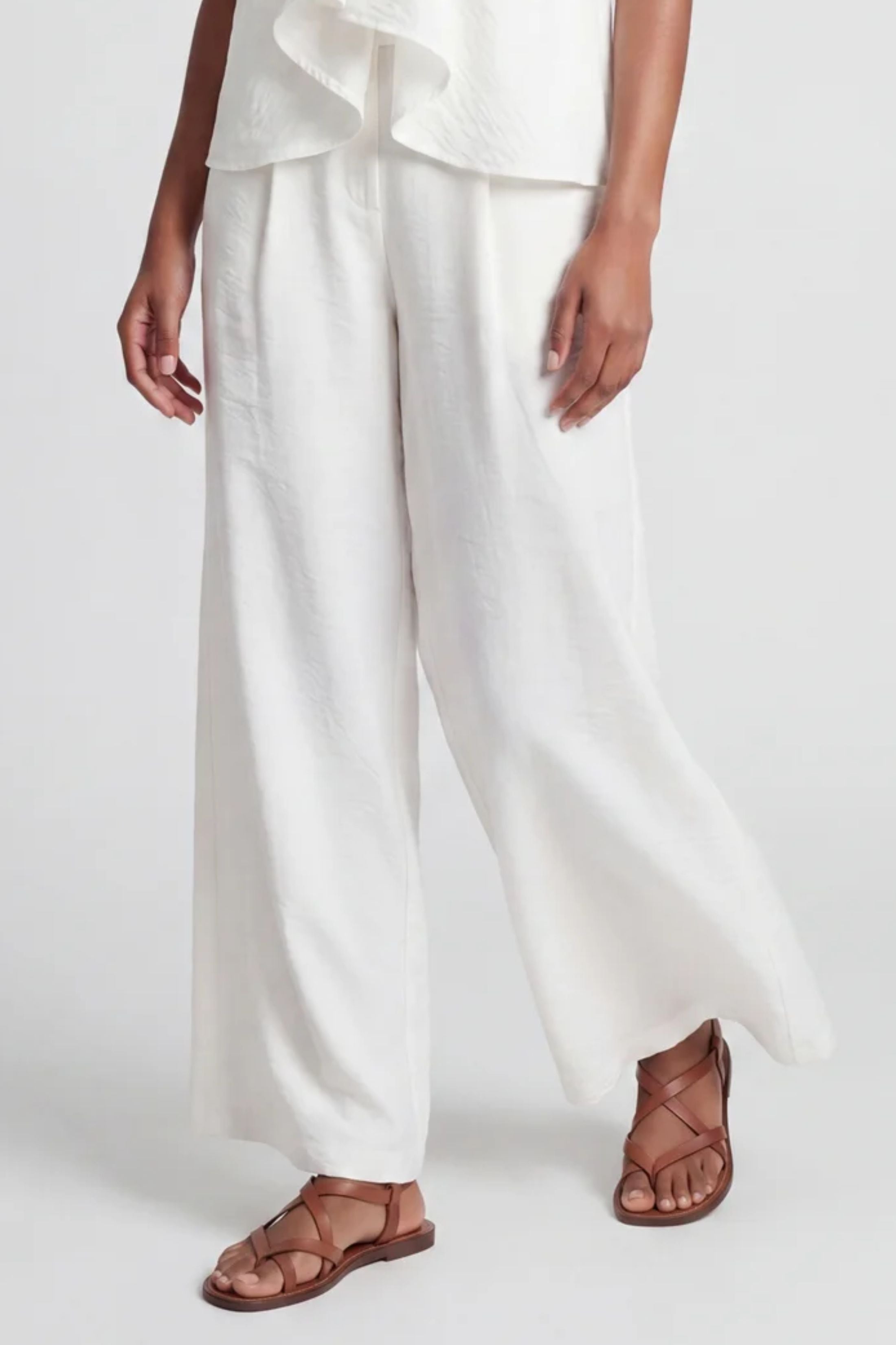 Kelsey Linen Wide Leg Pants