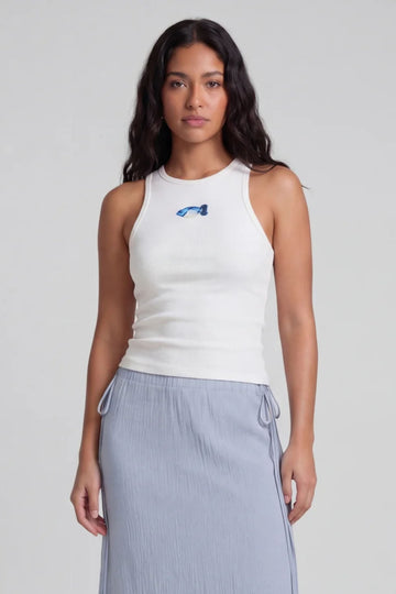 Jenna Beaded Racer Back Tank