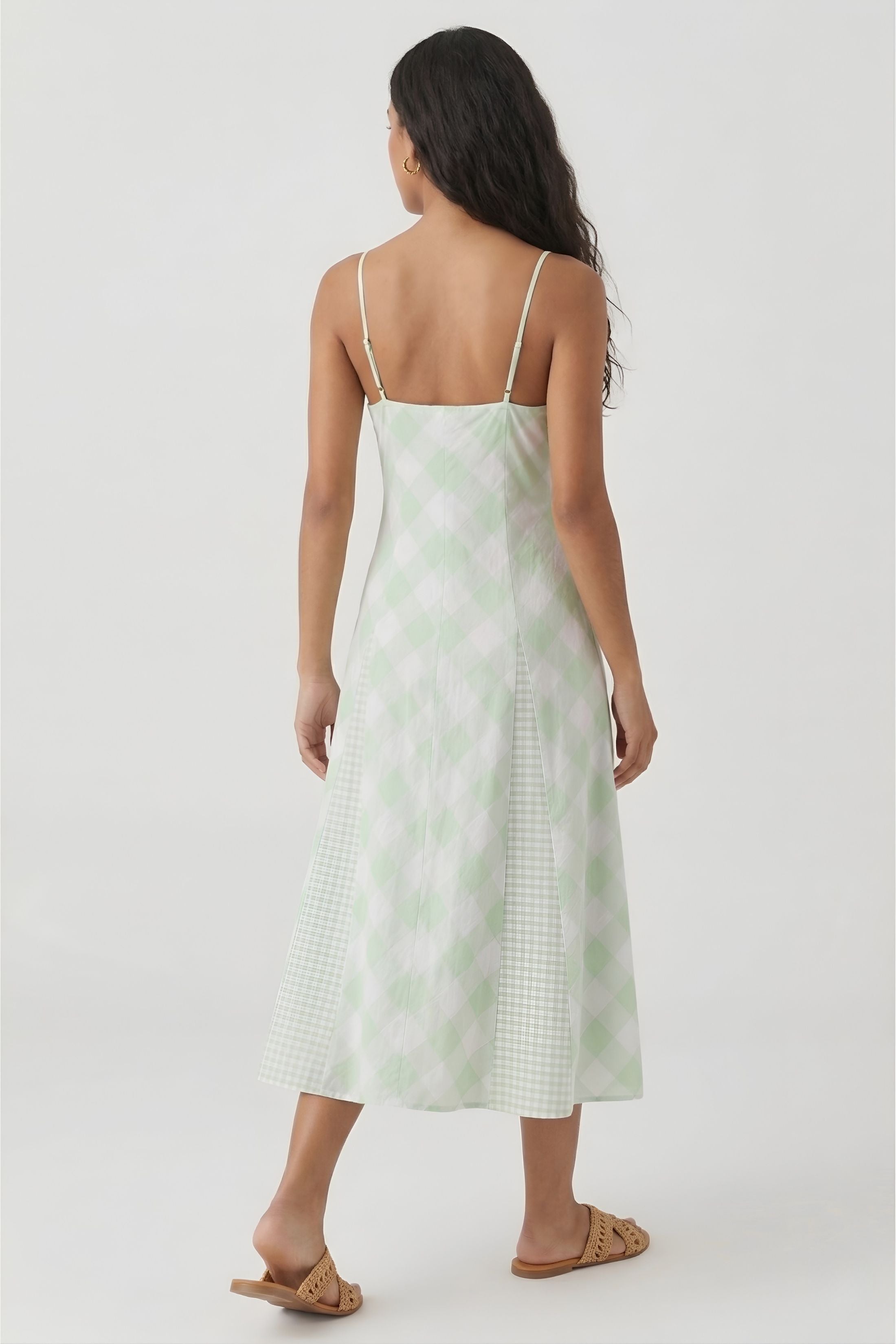 Blakely Augusta Plaid Maxi Dress