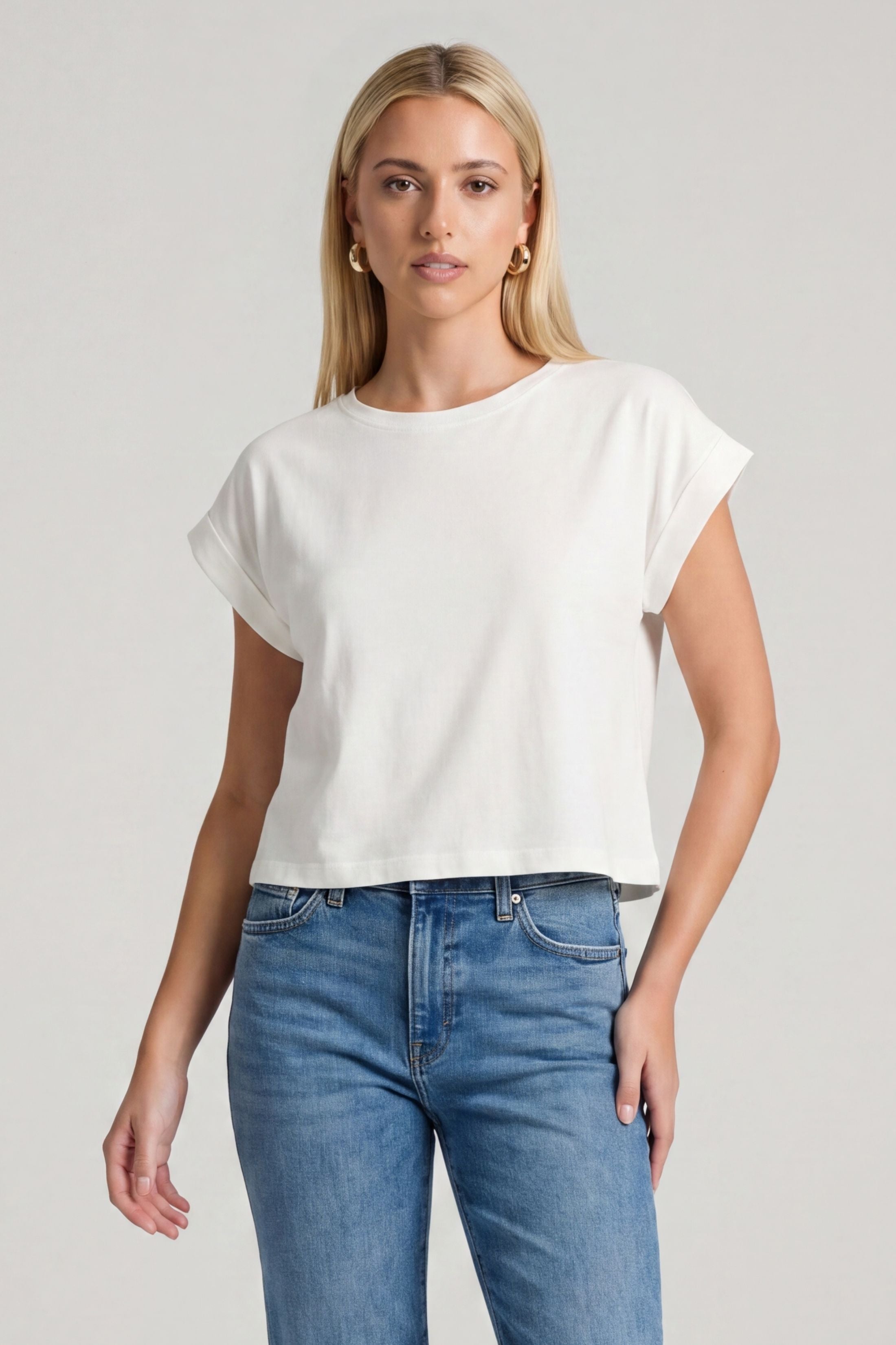 Aurora Cuff Sleeve Tee