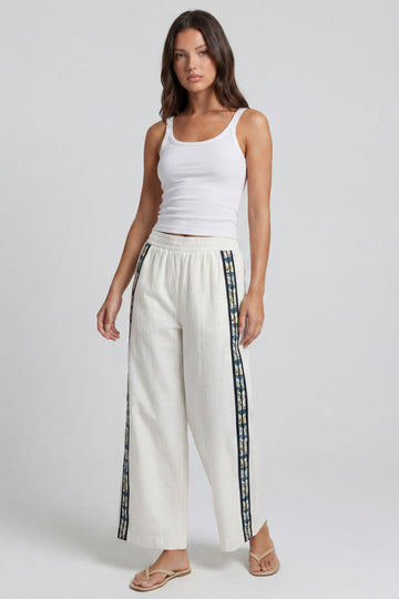 Remi Printed Stripe Pants
