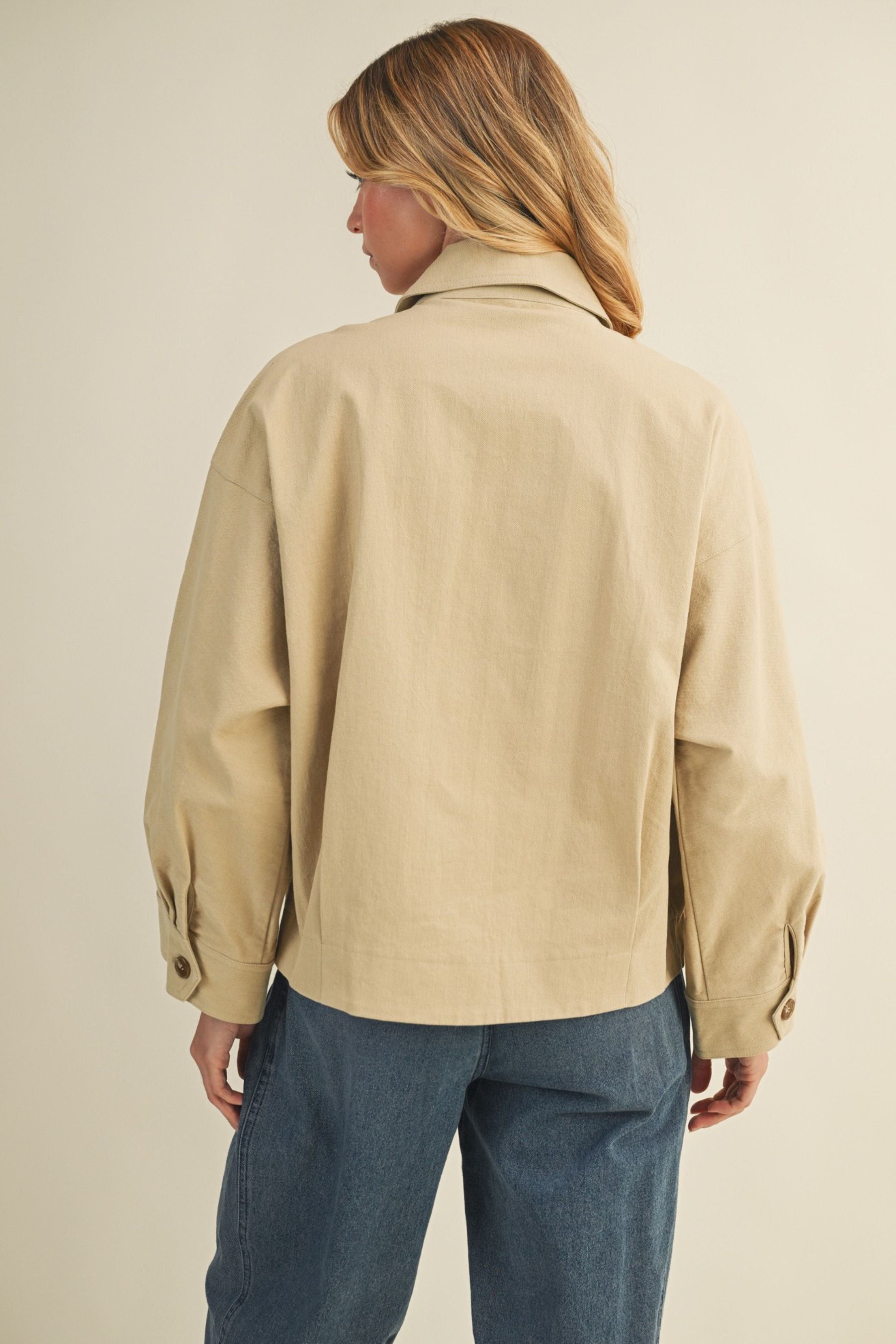 Kristine Button Closure Jacket