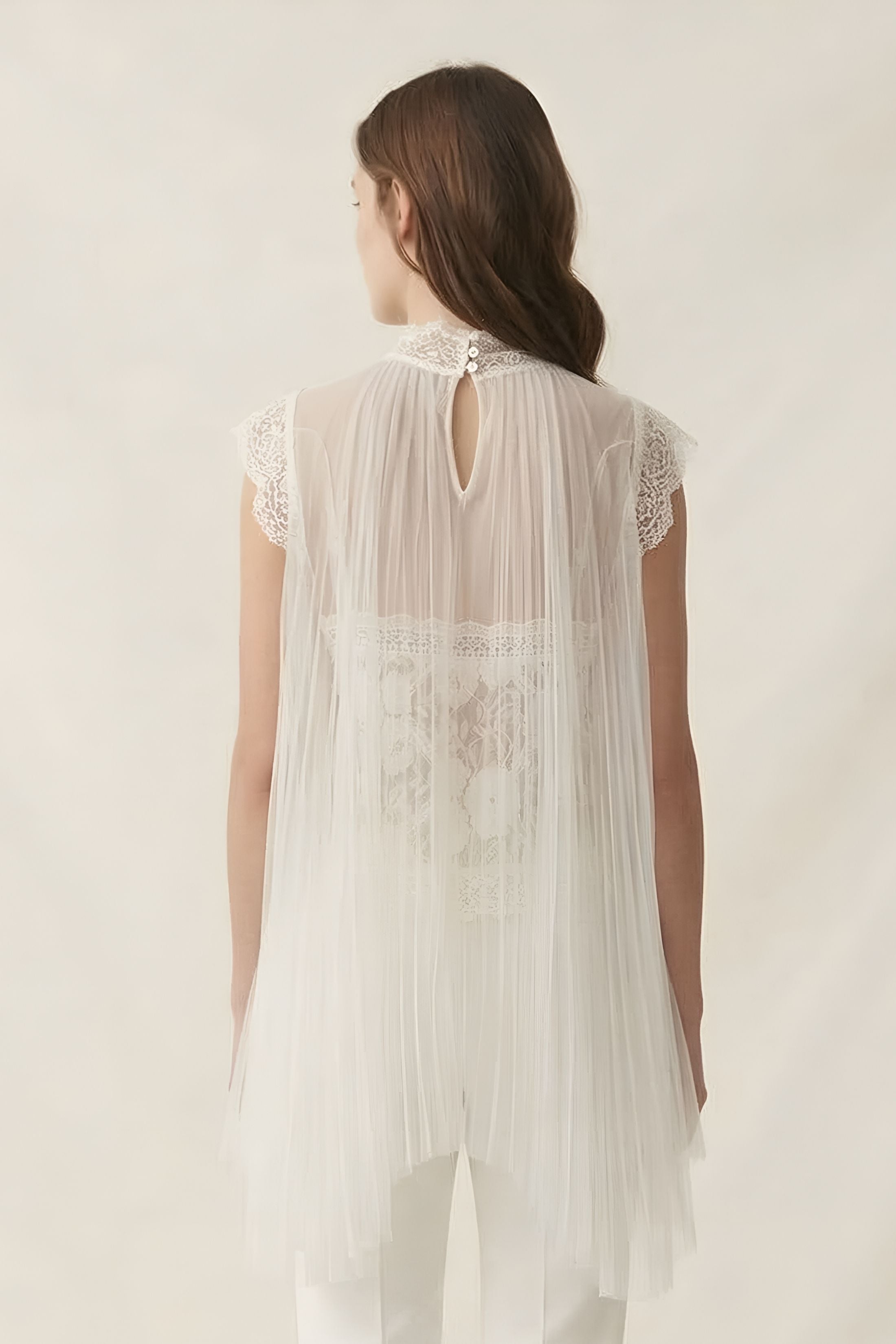 Samia Mesh Overly Lace Top