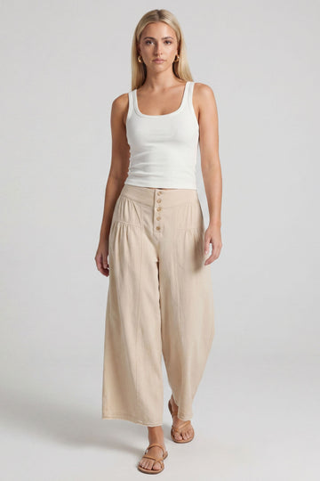 Yasmin High Waist Wide Leg Pant