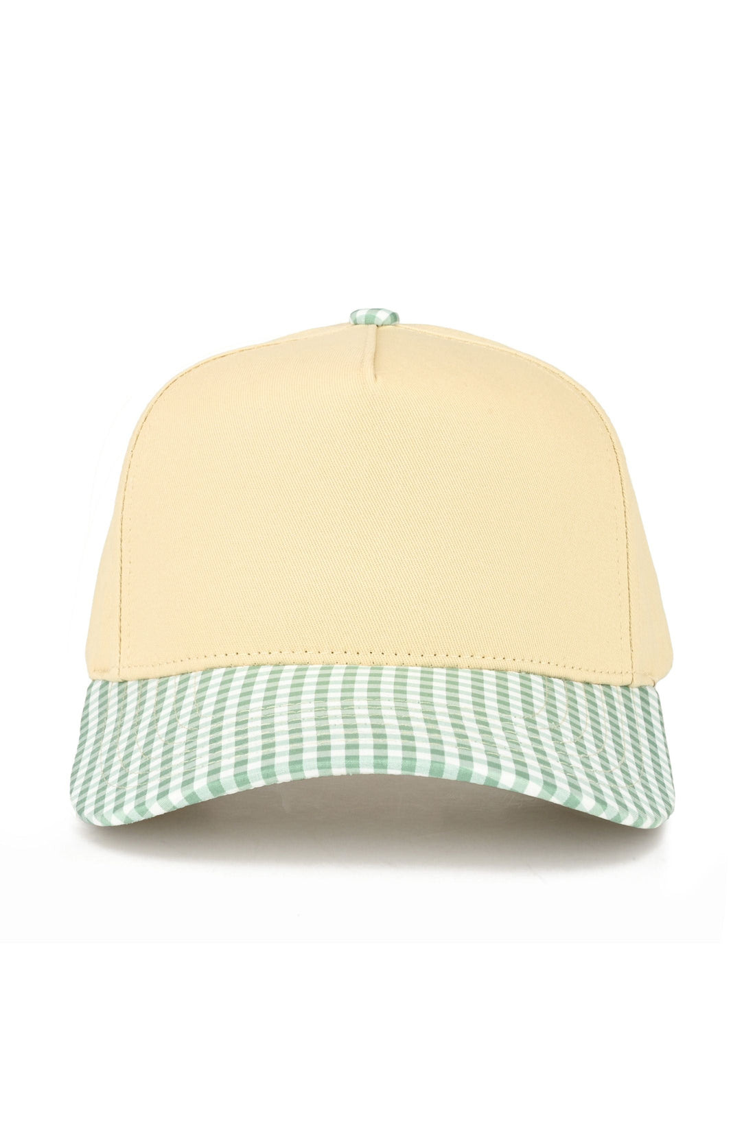 Small Gingham Check Hat
