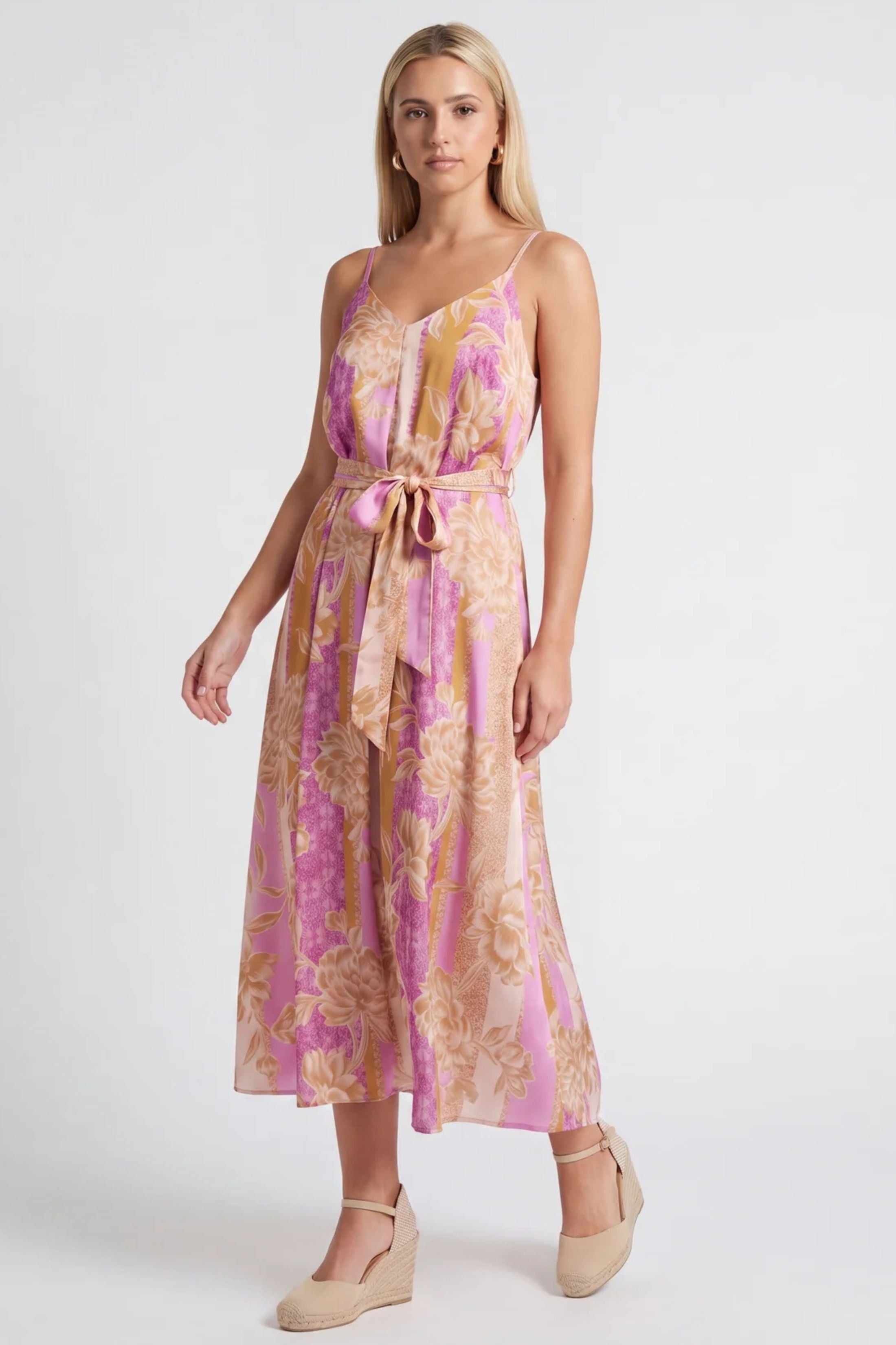 Maggie Riviera Bloom Extra Flared Maxi Dress