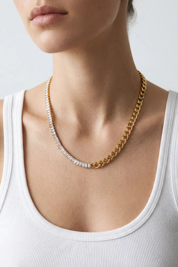 Martha Baguette Necklace