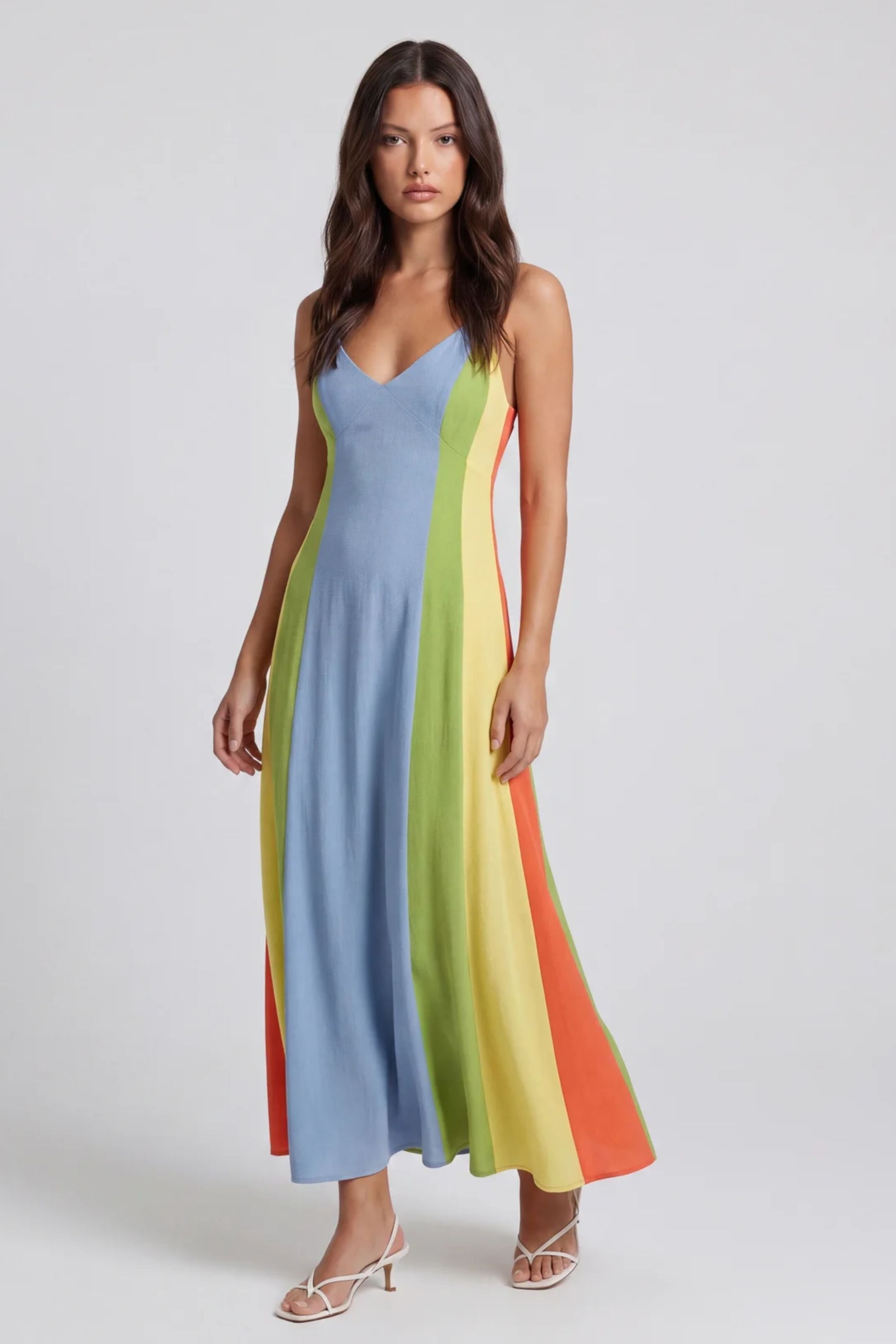 Sky Multicolor Maxi Dress