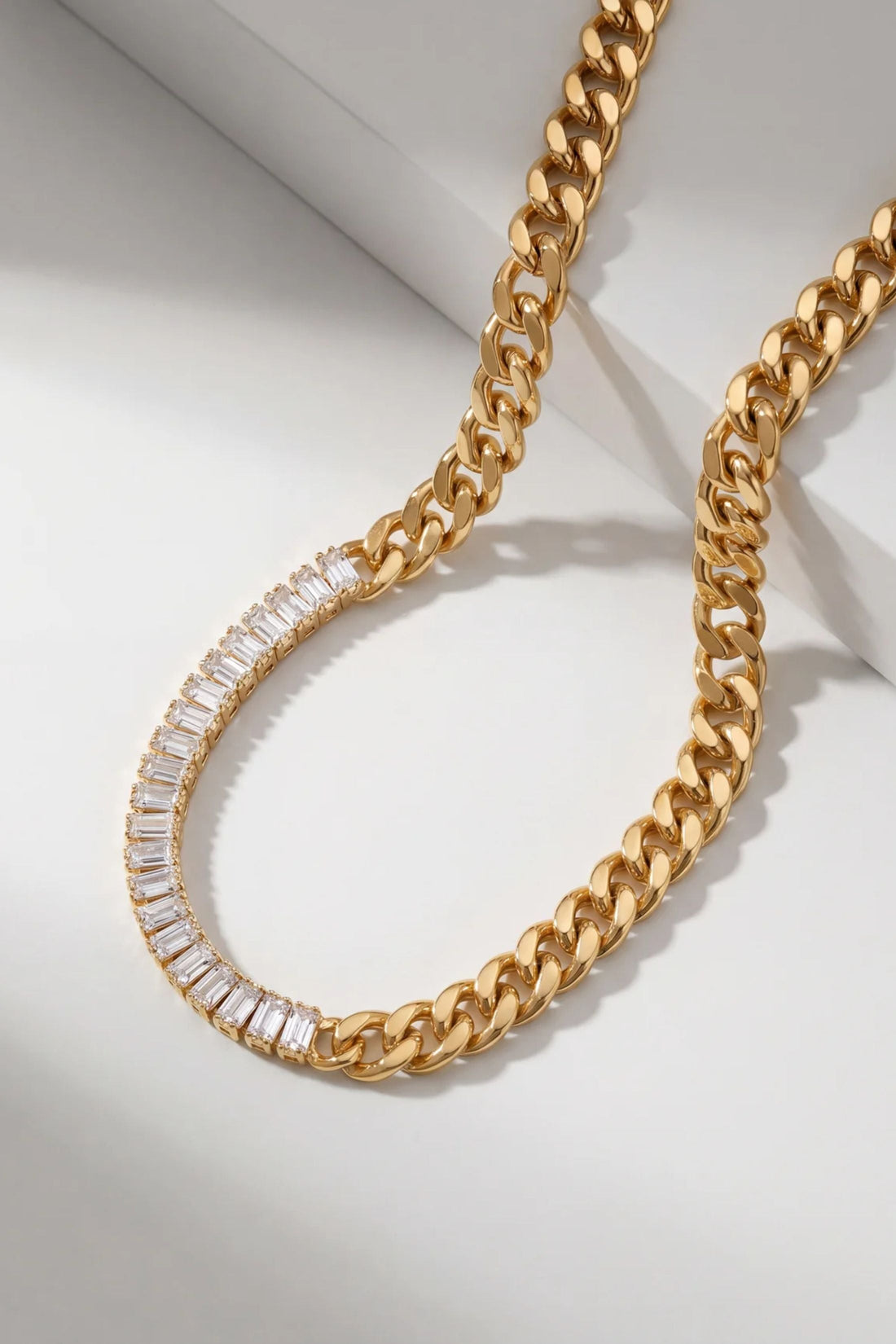 Martha Baguette Necklace