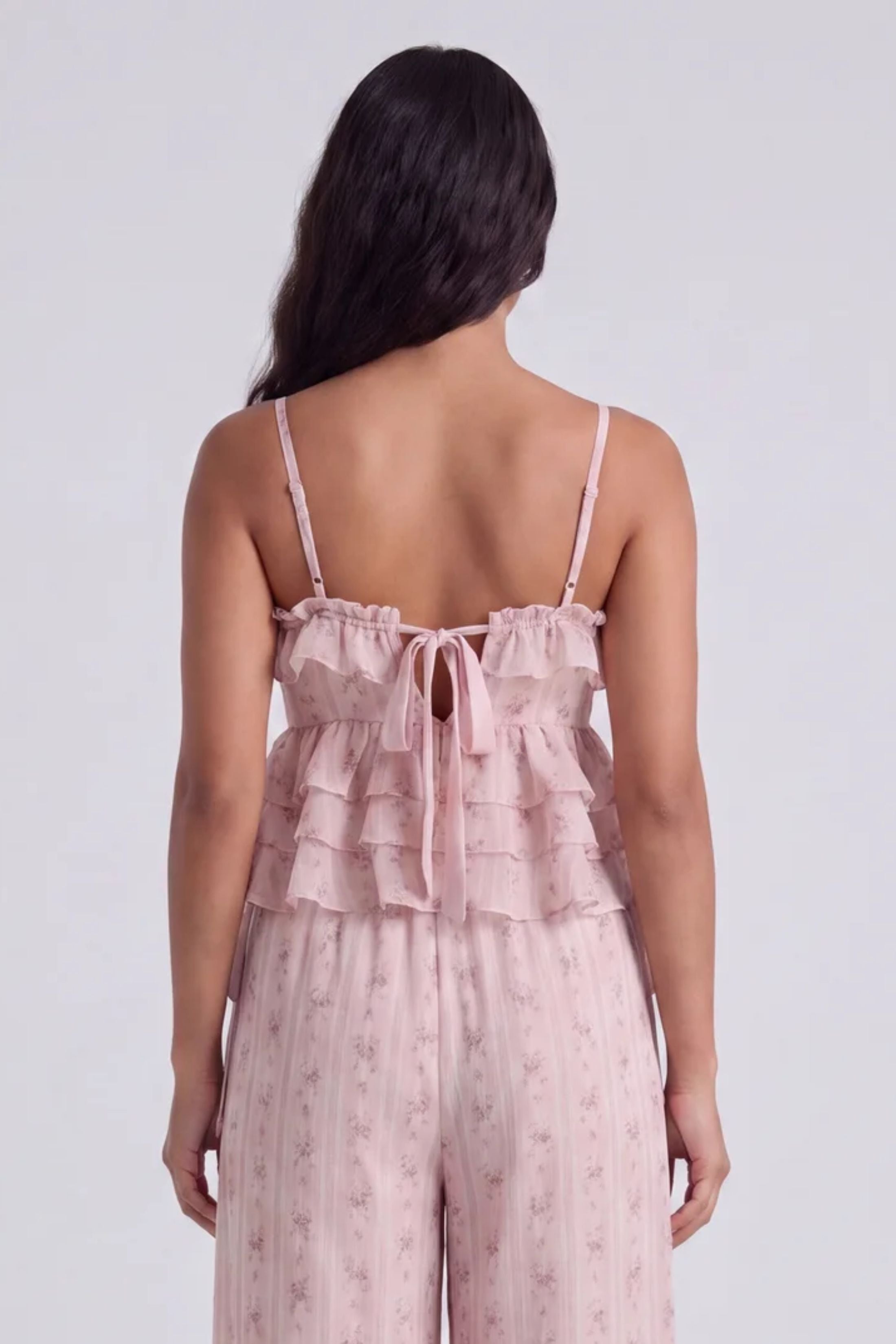 Delilah Romantic Floral Woven Top