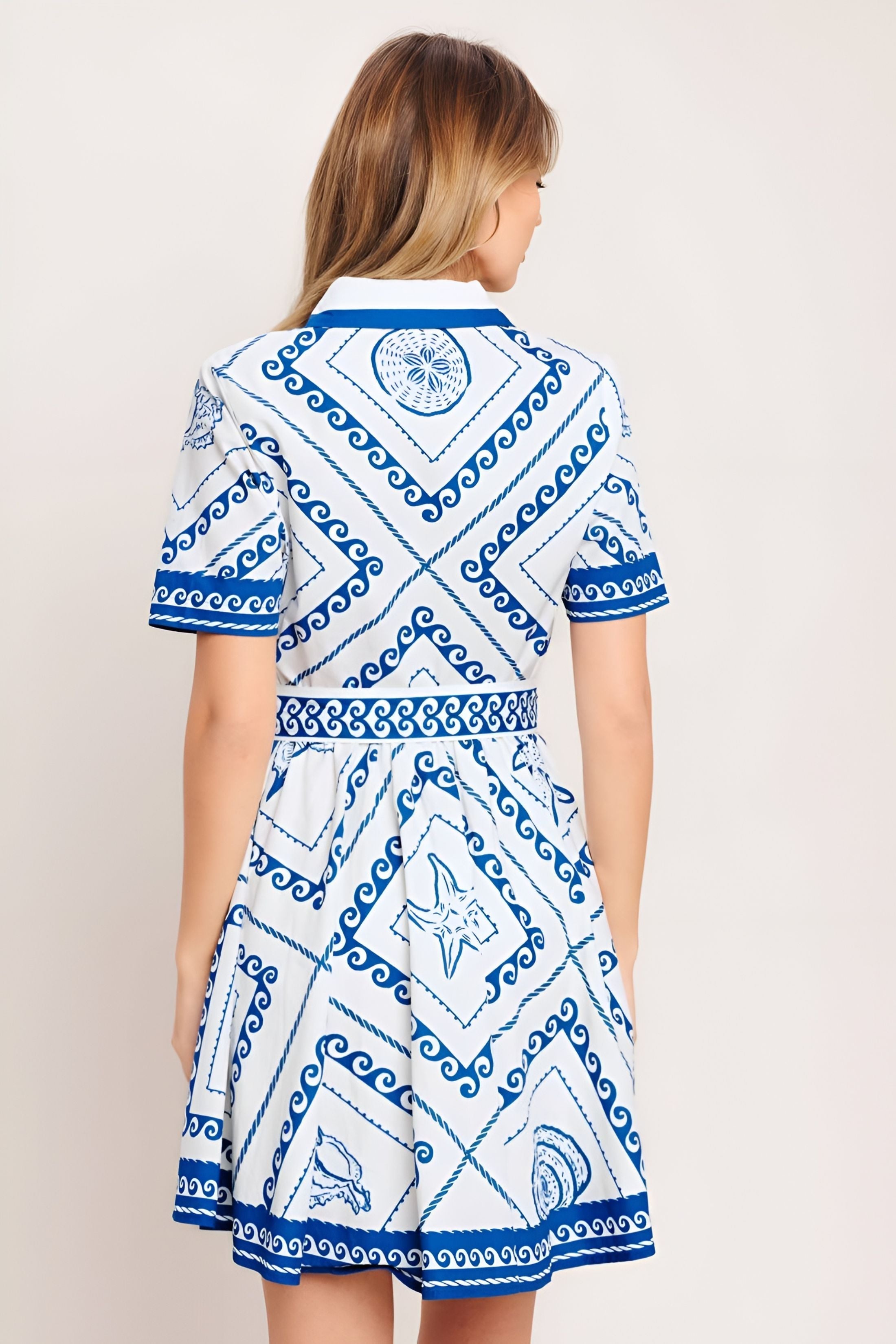 Riley Printed Mini Dress