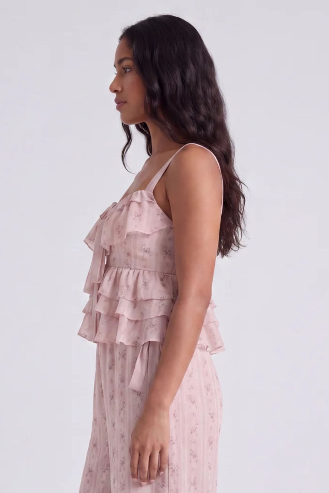 Delilah Romantic Floral Woven Top