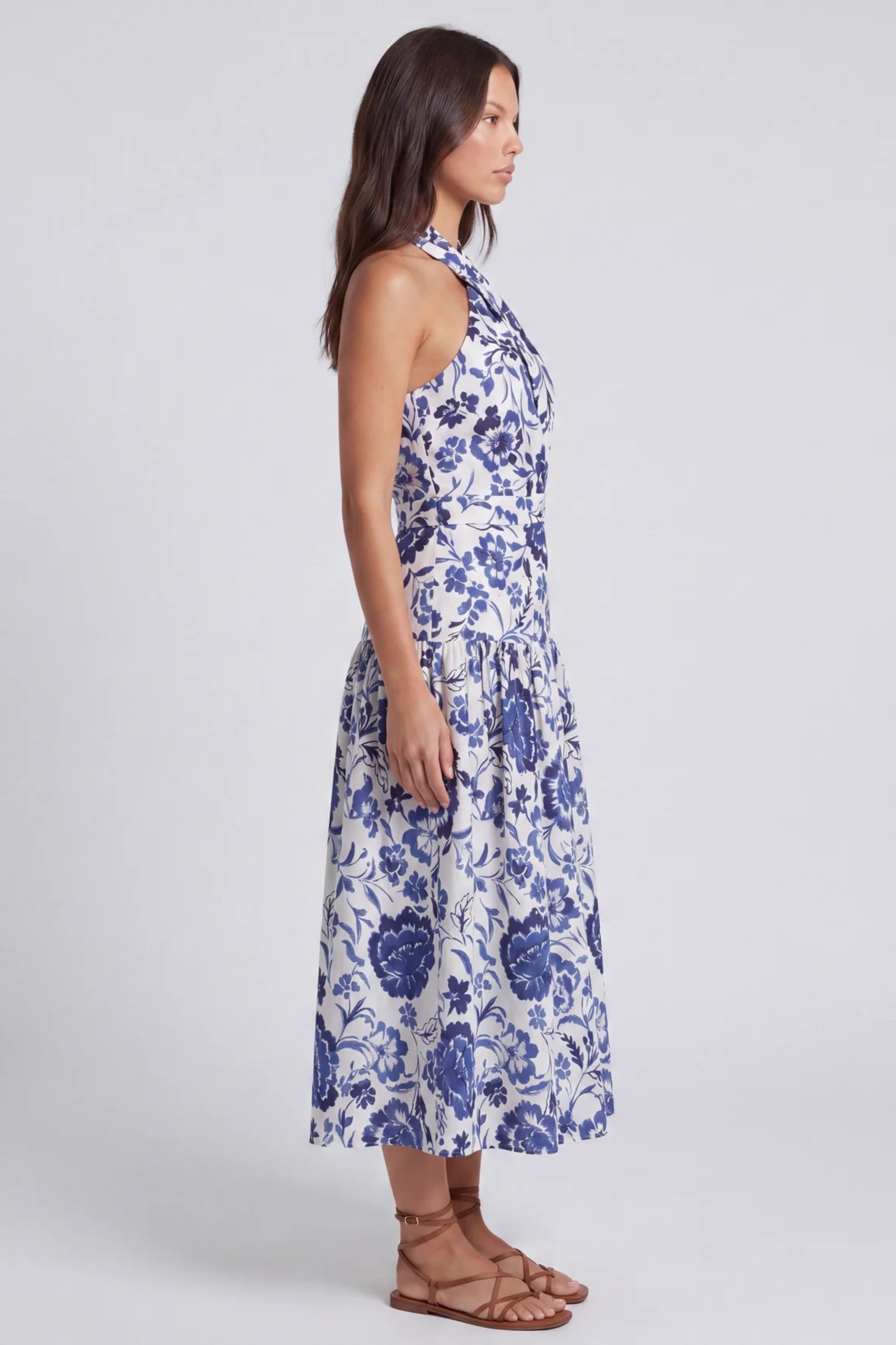 Ellie Halter Midi Dress