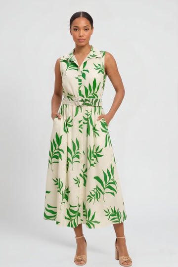 Anderson Belted Midi Dress