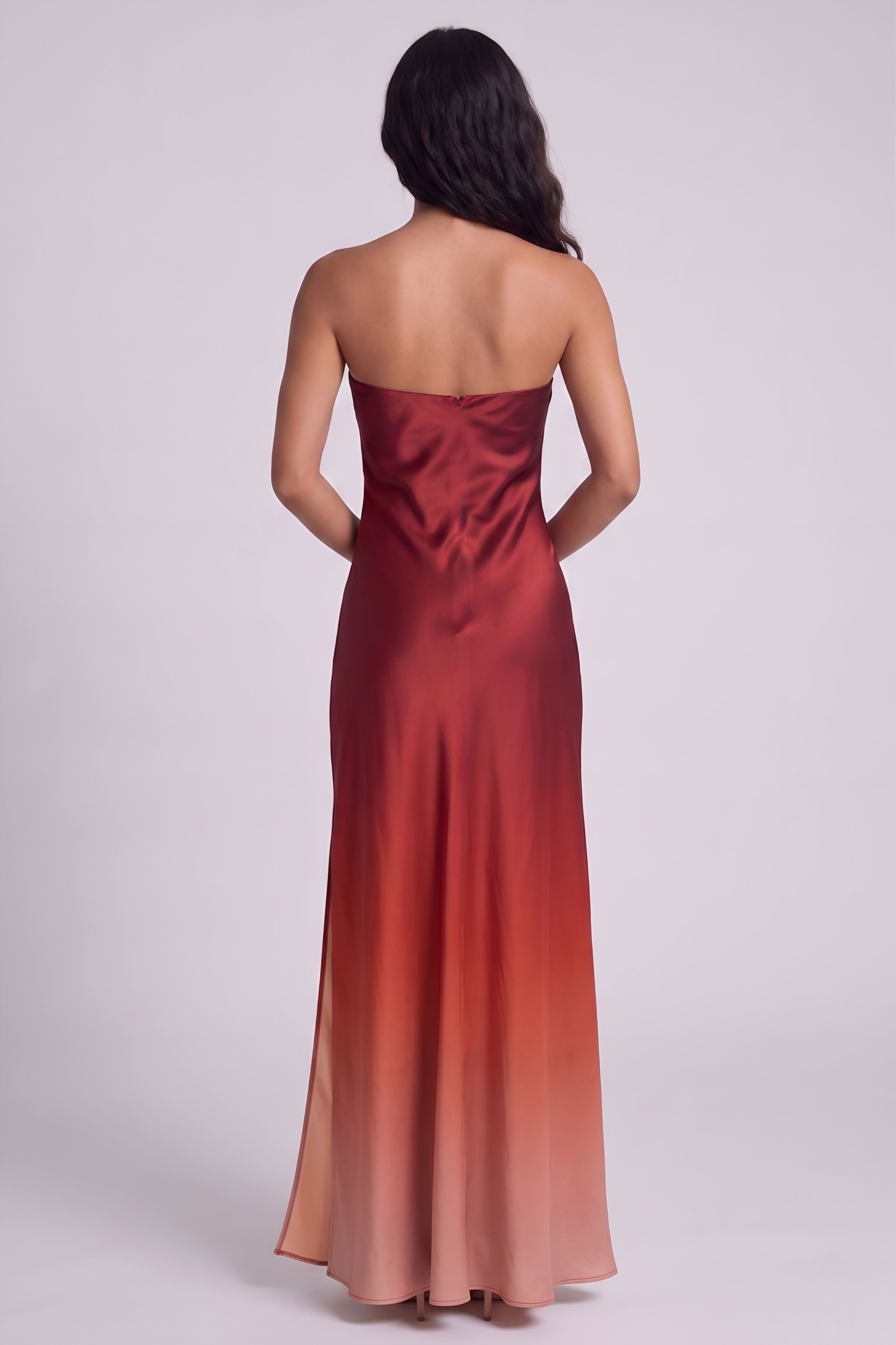 Cally Satin Maxi Dress