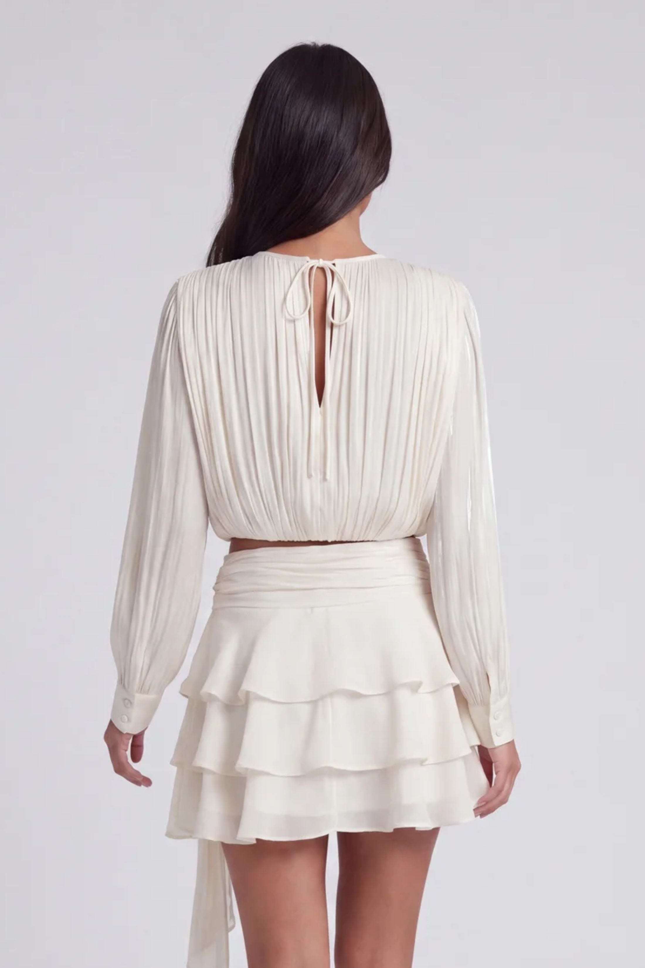 Fleming Long Sleeve Shimmer Top