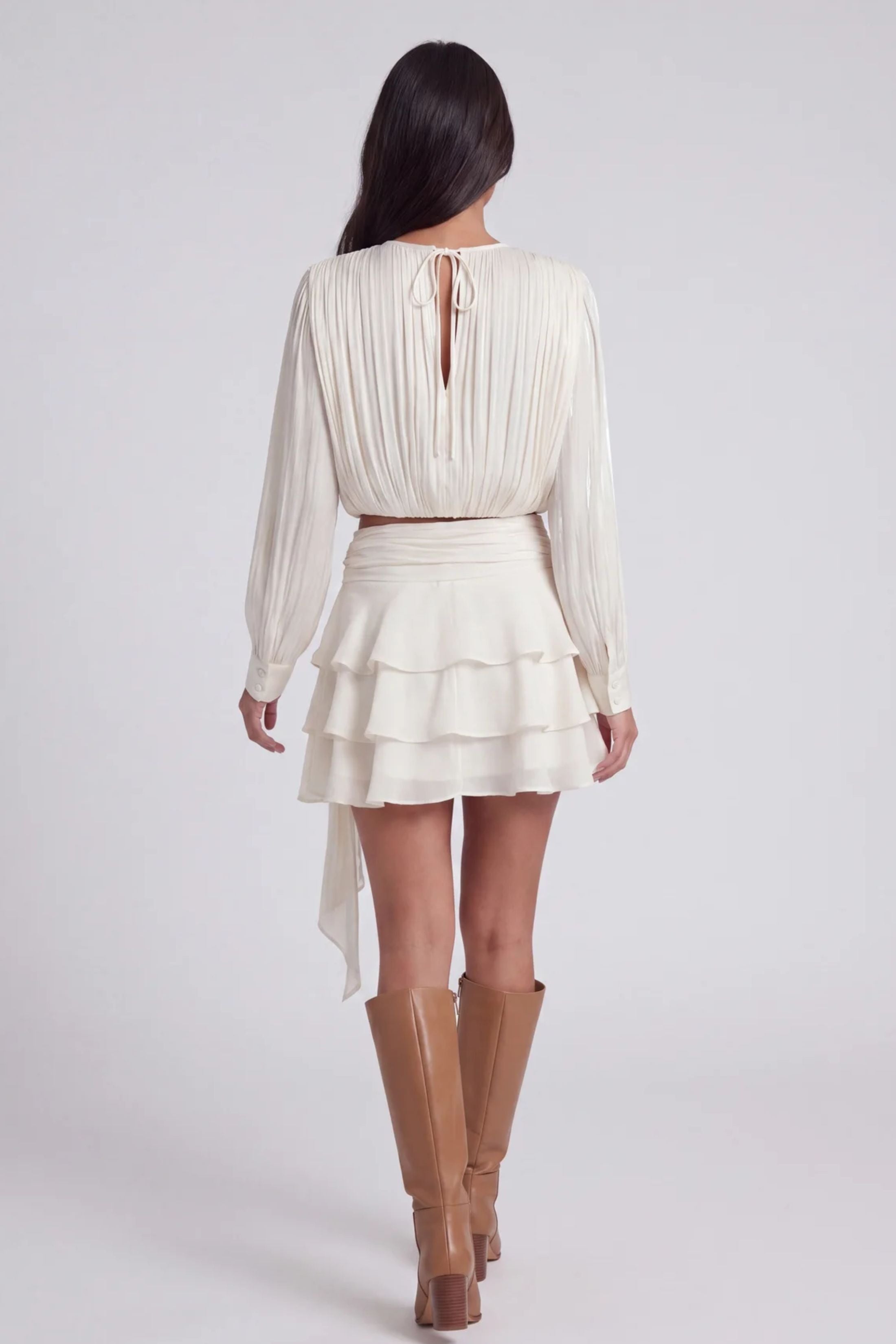 Fleming Shimmer Mini Skirt