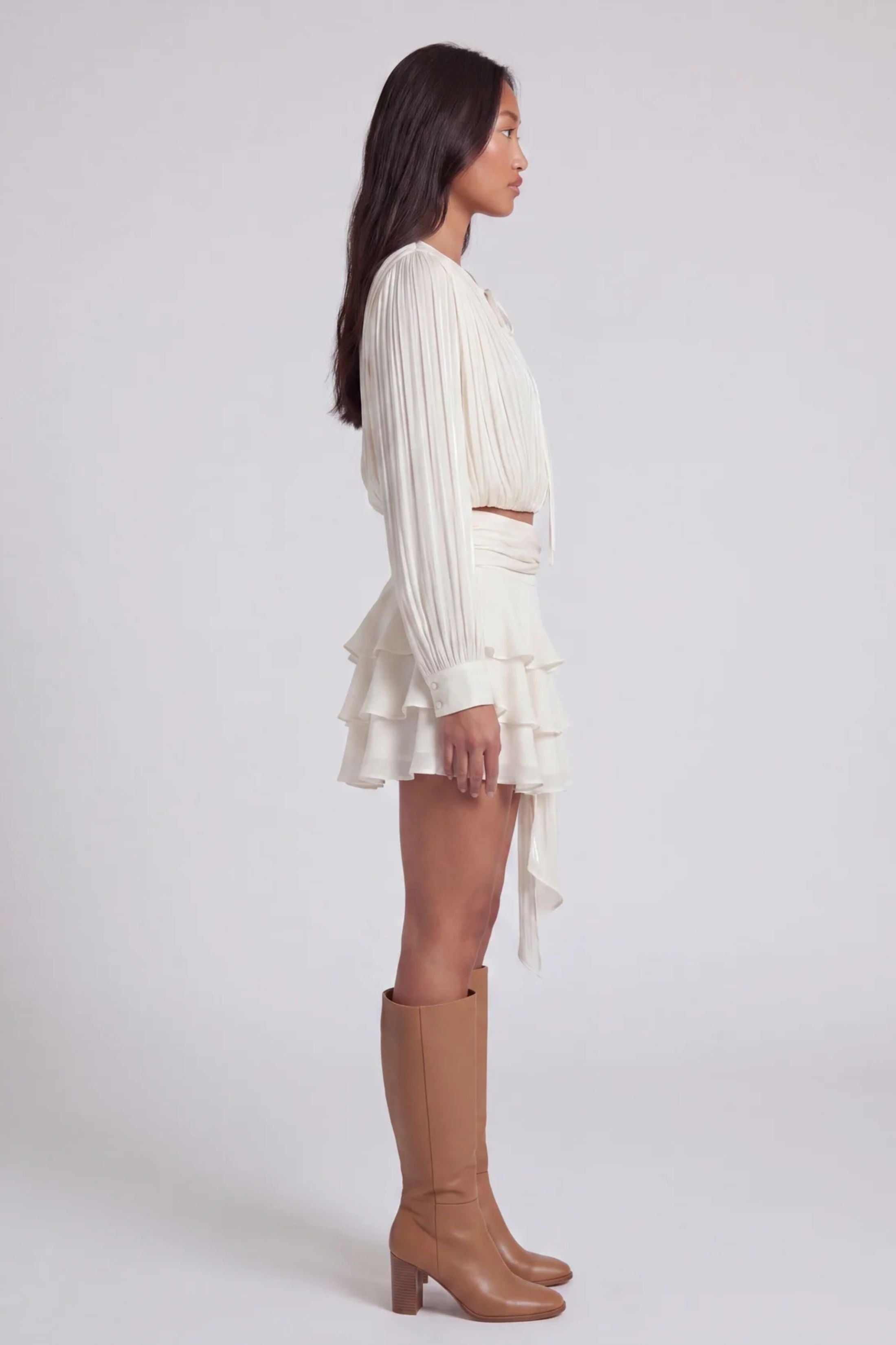 Fleming Shimmer Mini Skirt