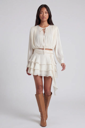 Fleming Shimmer Mini Skirt