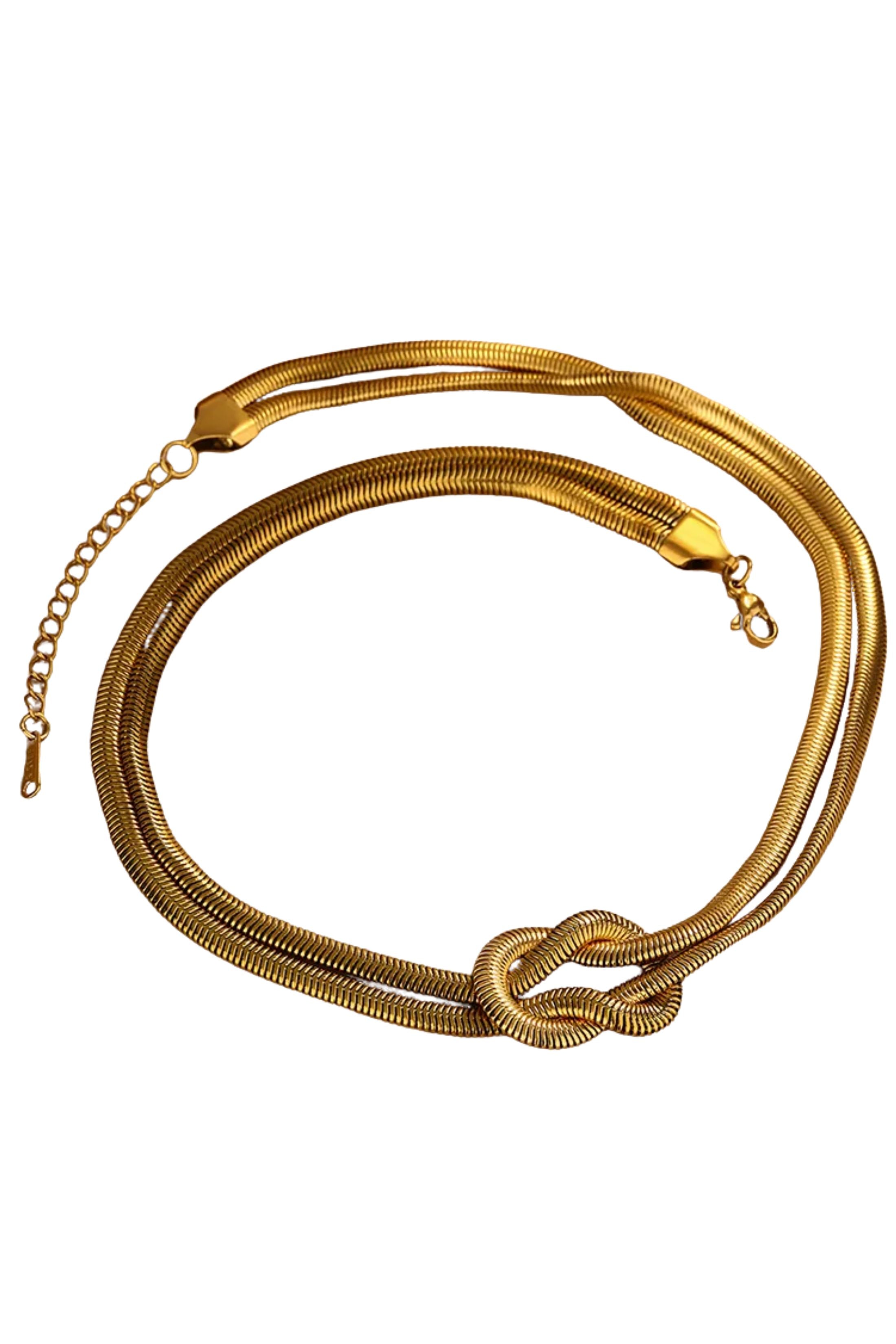 Ivy Knot Necklace