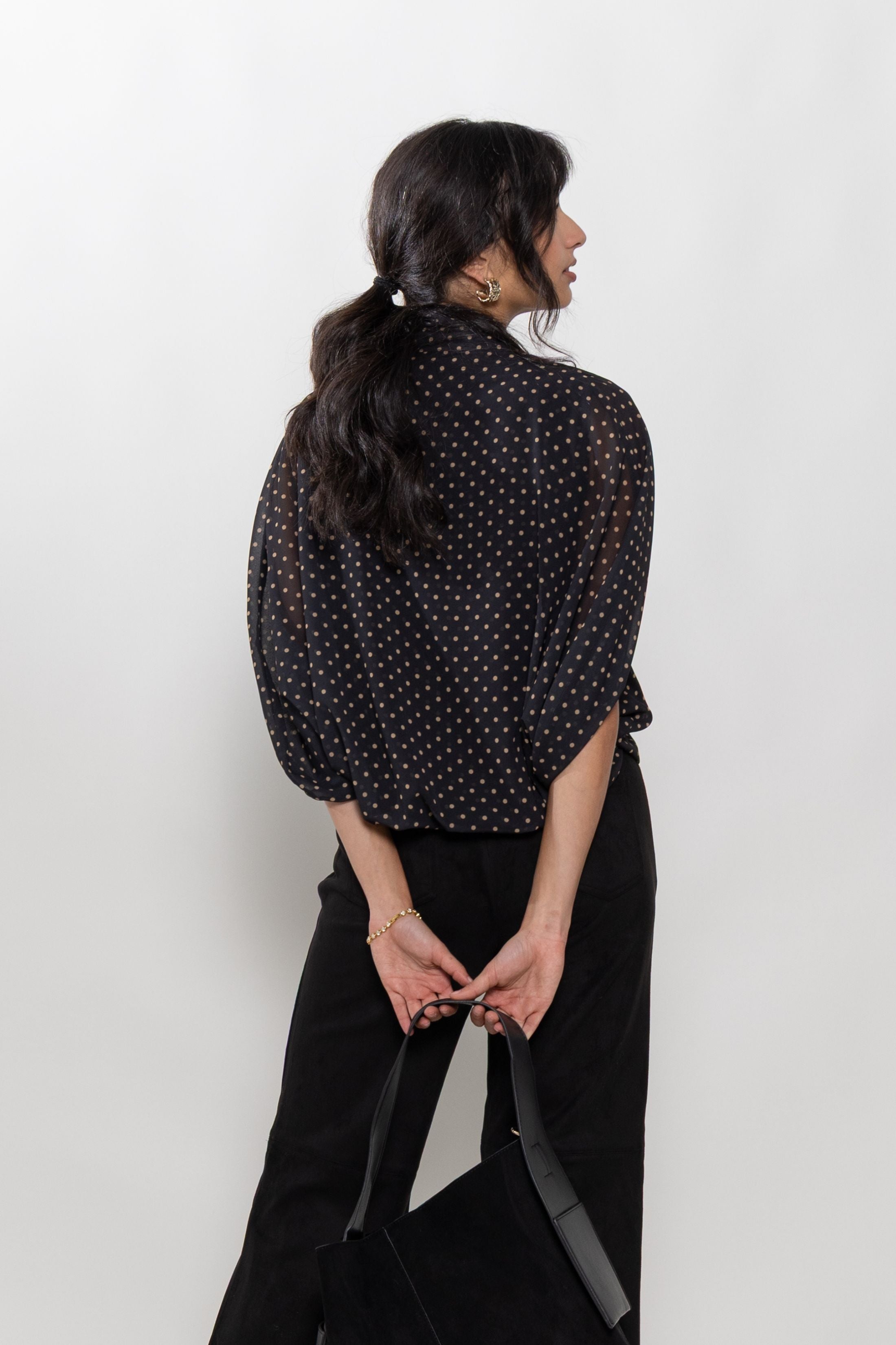 Glenn Polka Dot Blouse