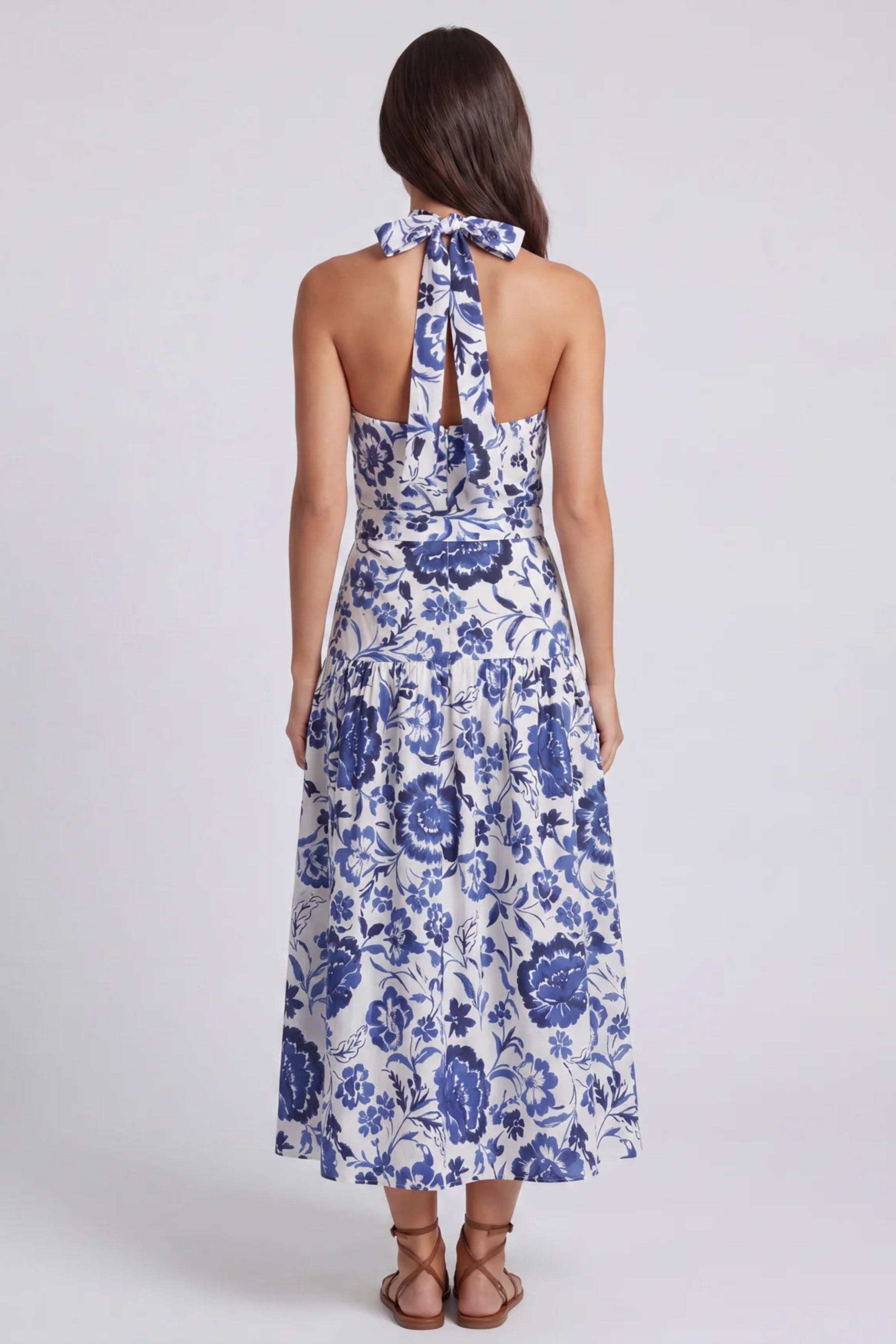 Ellie Halter Midi Dress