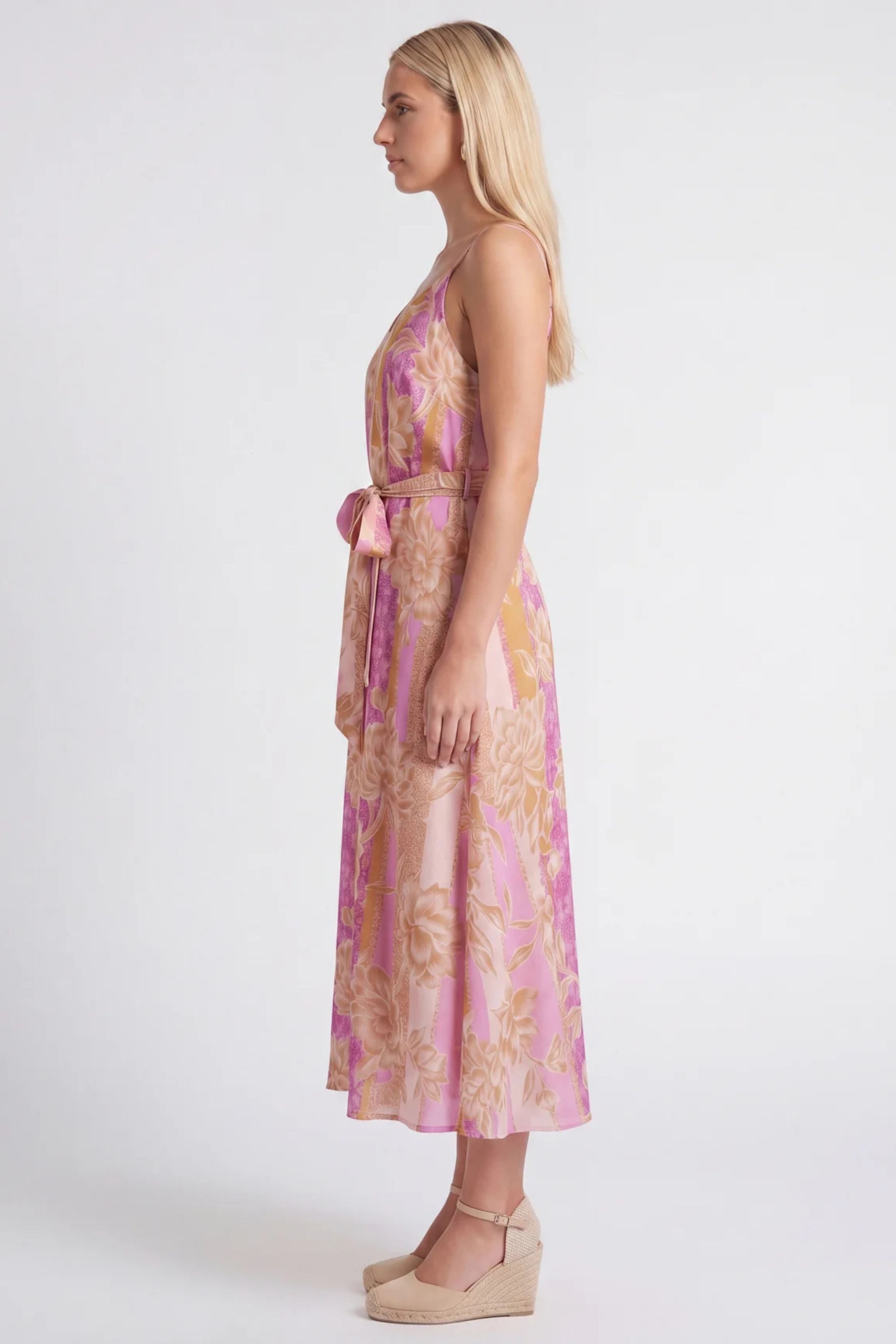 Maggie Riviera Bloom Extra Flared Maxi Dress