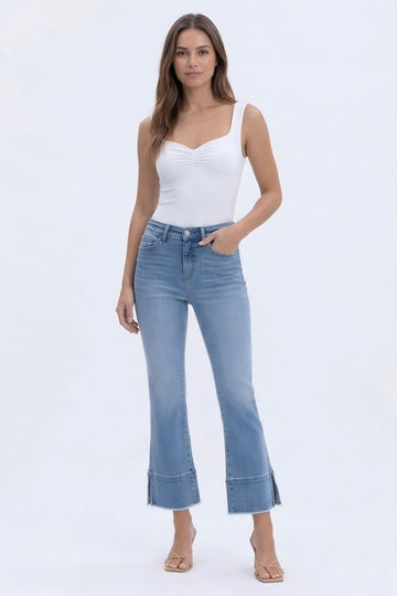 Tracey High Rise Kick Flare Jeans