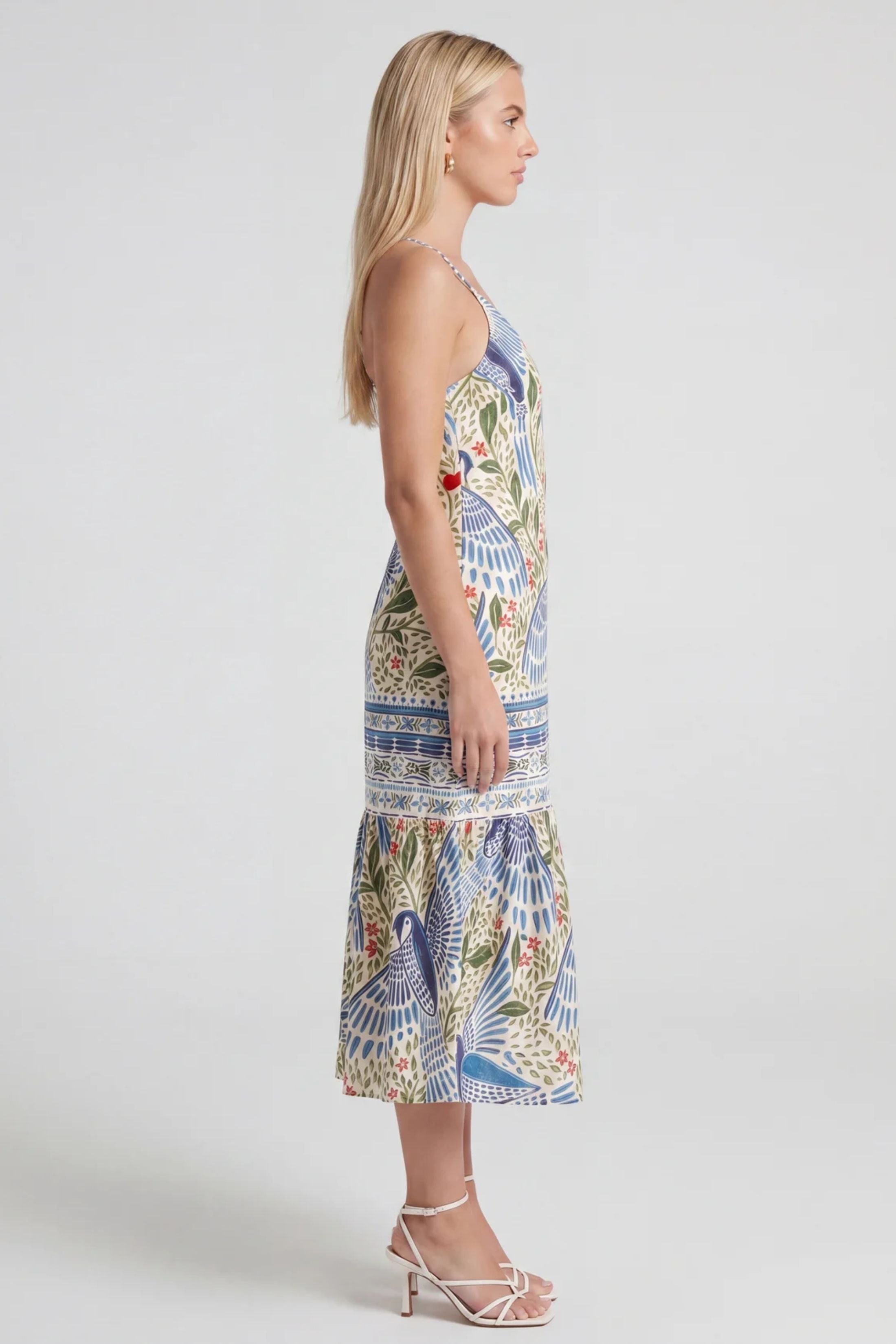 Ciara Multi Patterned Midi Sundress
