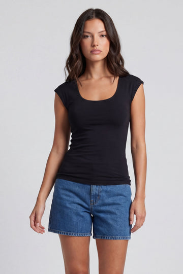 Dani Double Layered Sleeveless Top