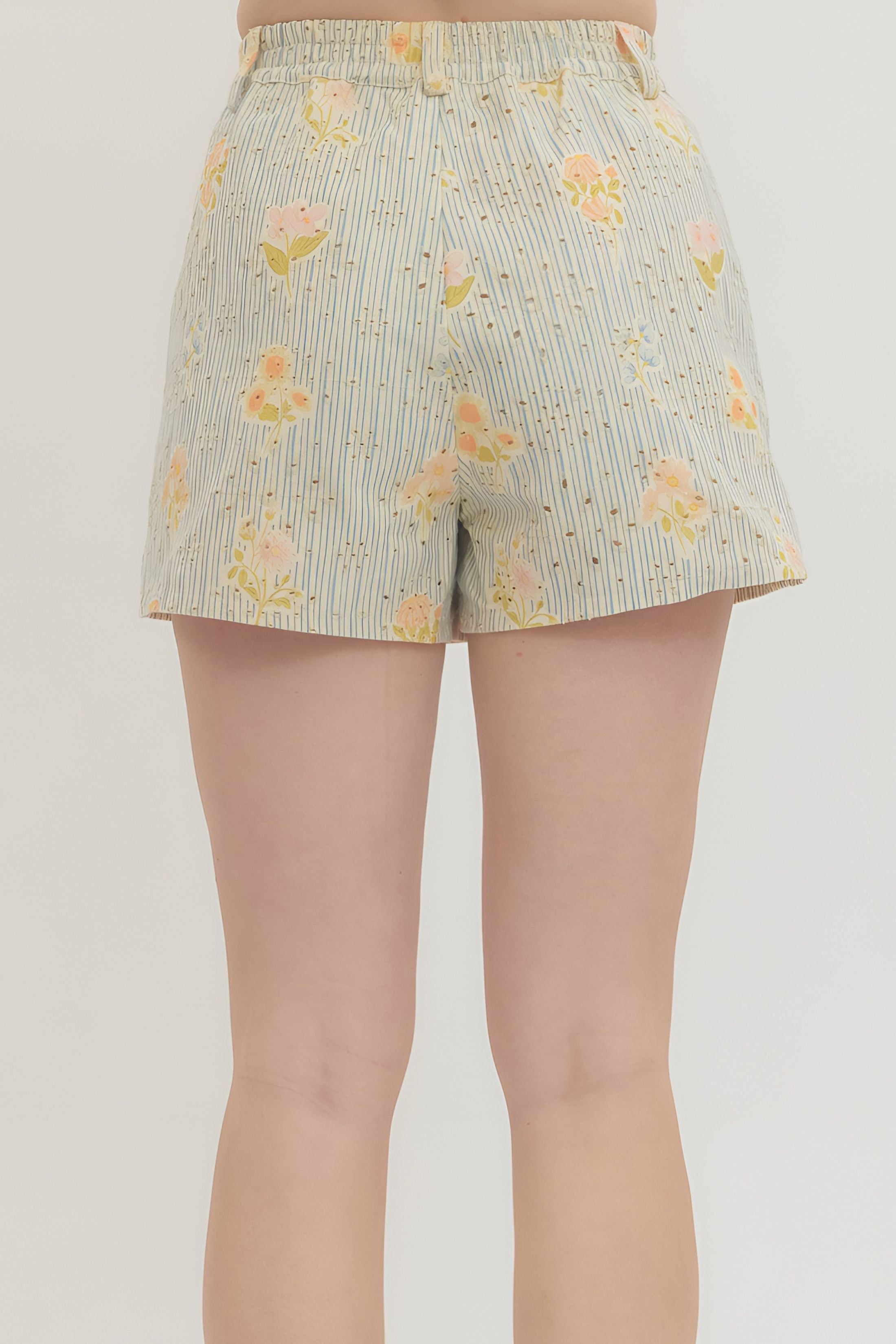 Remi Embroidered Floral Shorts