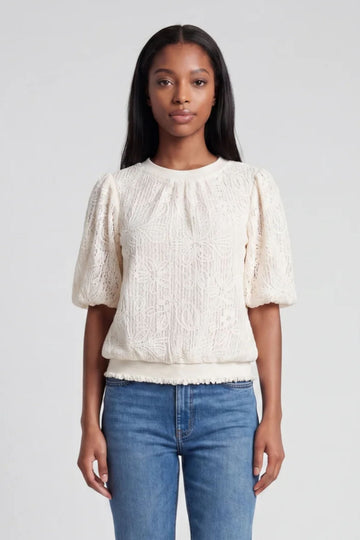 Cassie Floral Embroidered Top