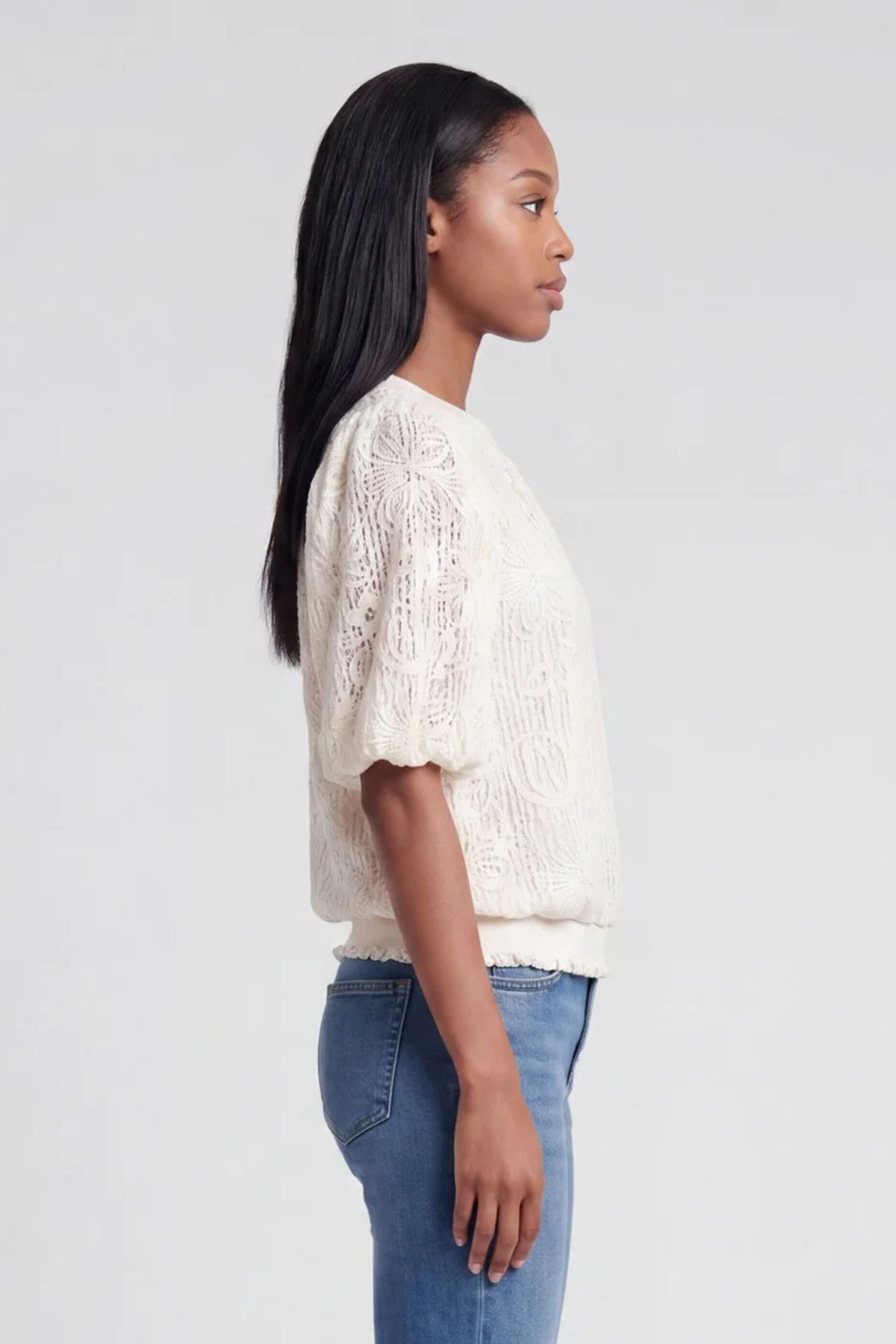 Cassie Floral Embroidered Top