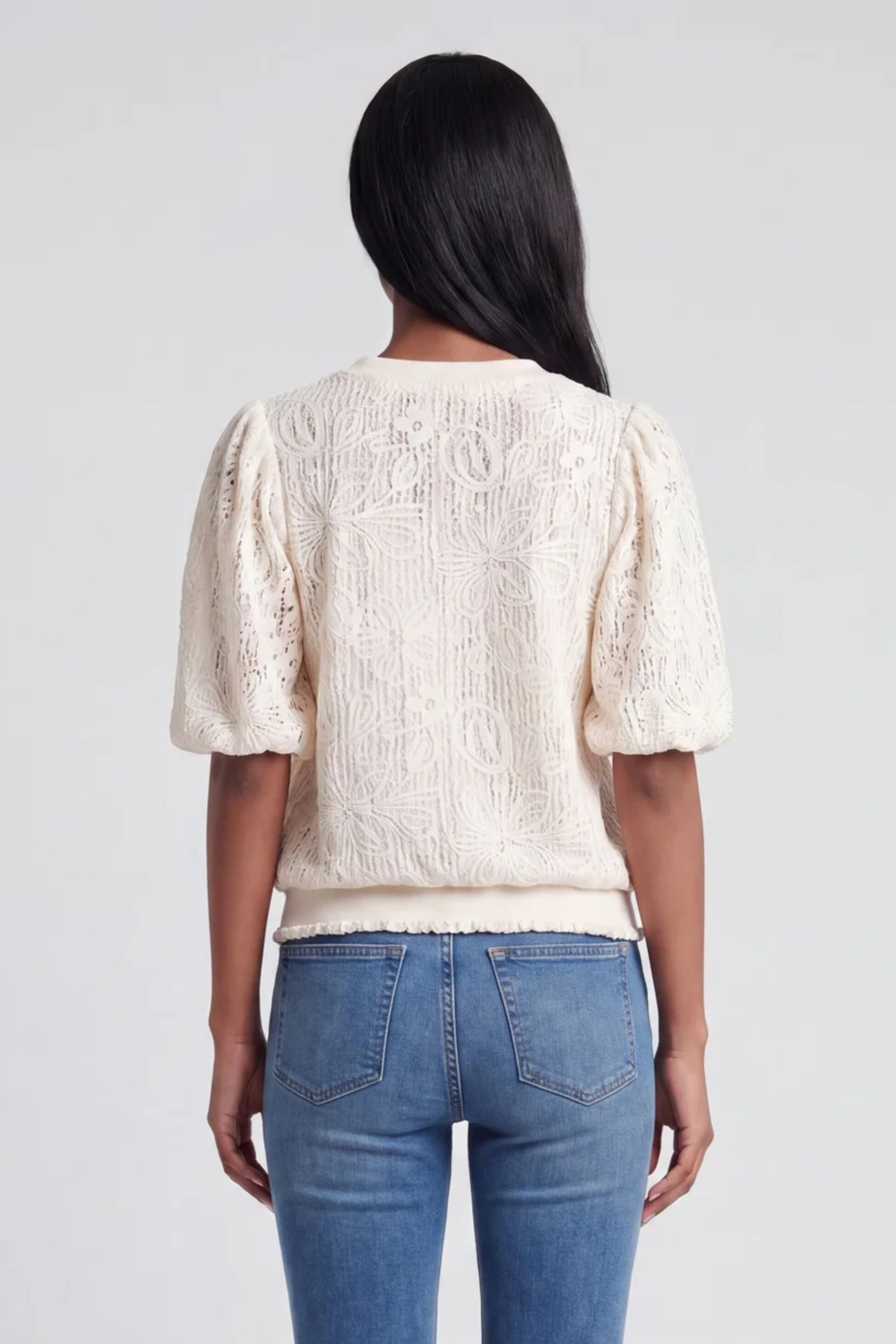 Cassie Floral Embroidered Top