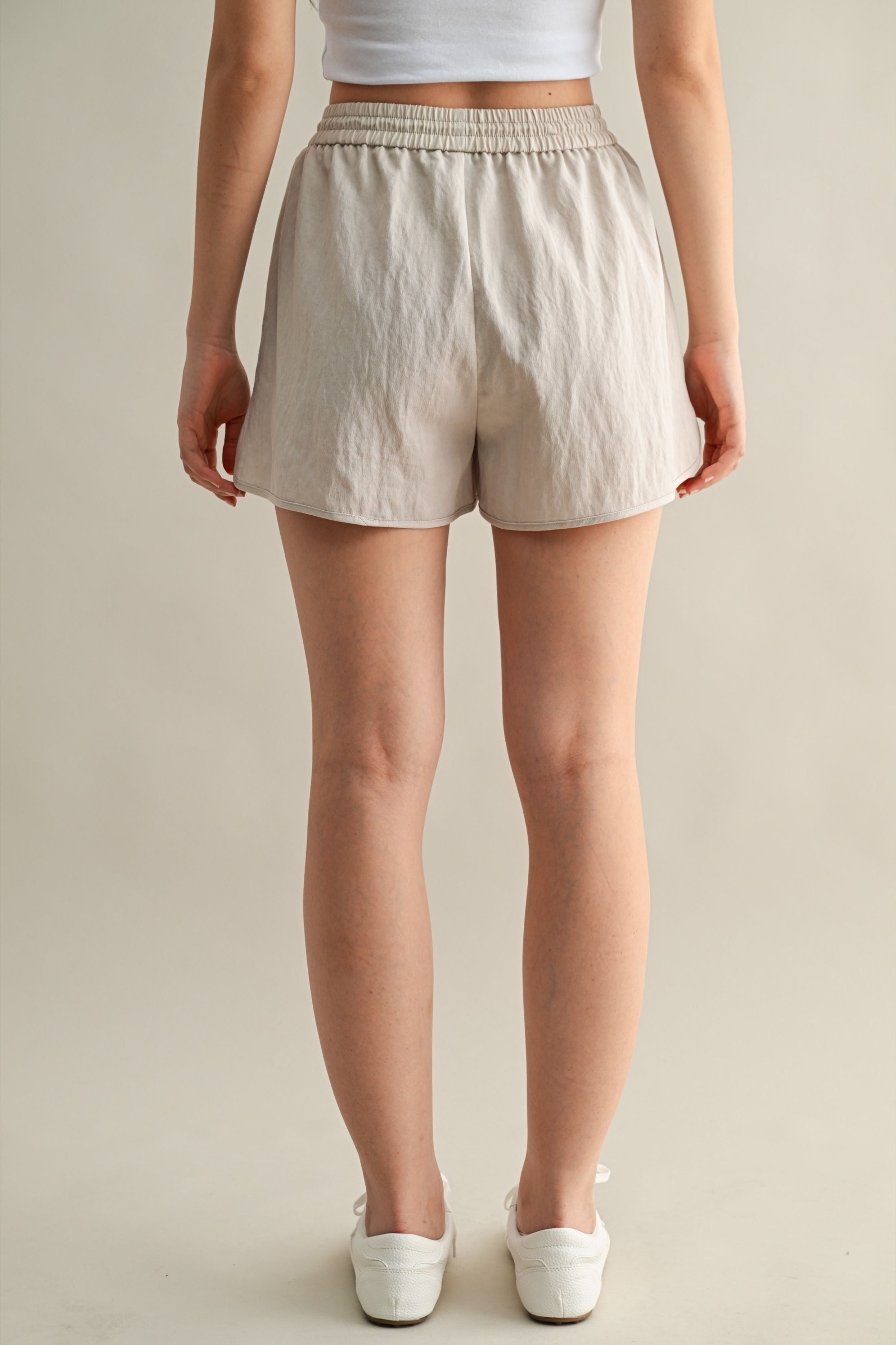 Ella Elastic Waist Shorts
