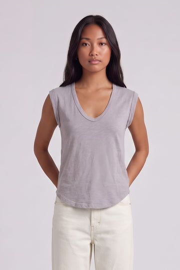 Gigi Garment Sleeveless Tee