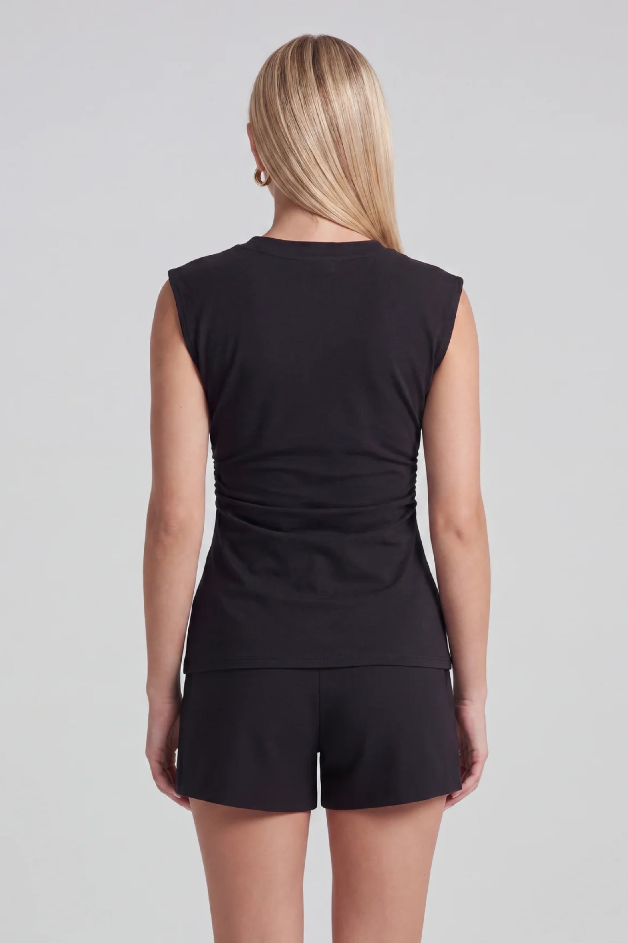 Paige Side Gathered Fitted Top