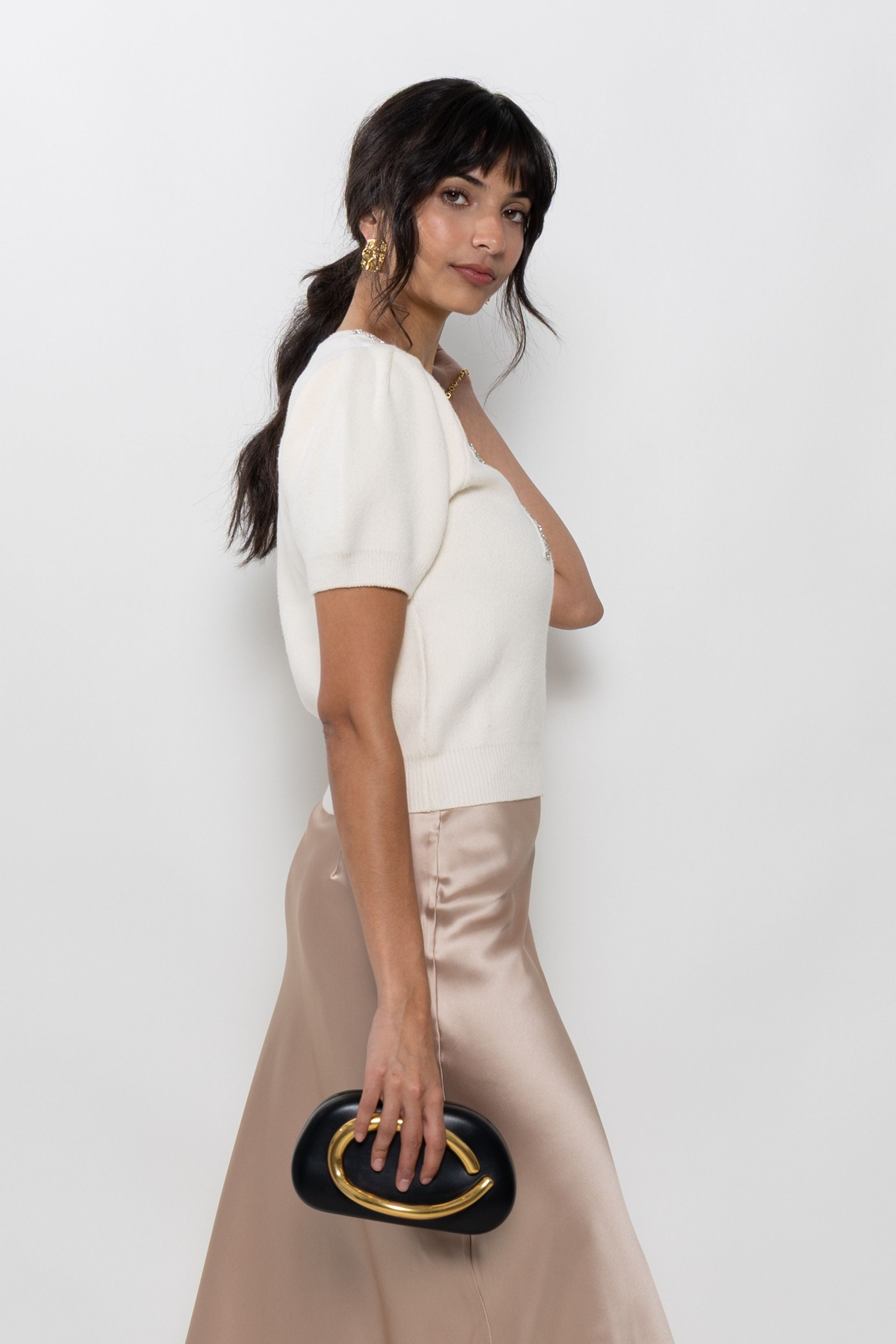 Cora Bow Detail Sweater