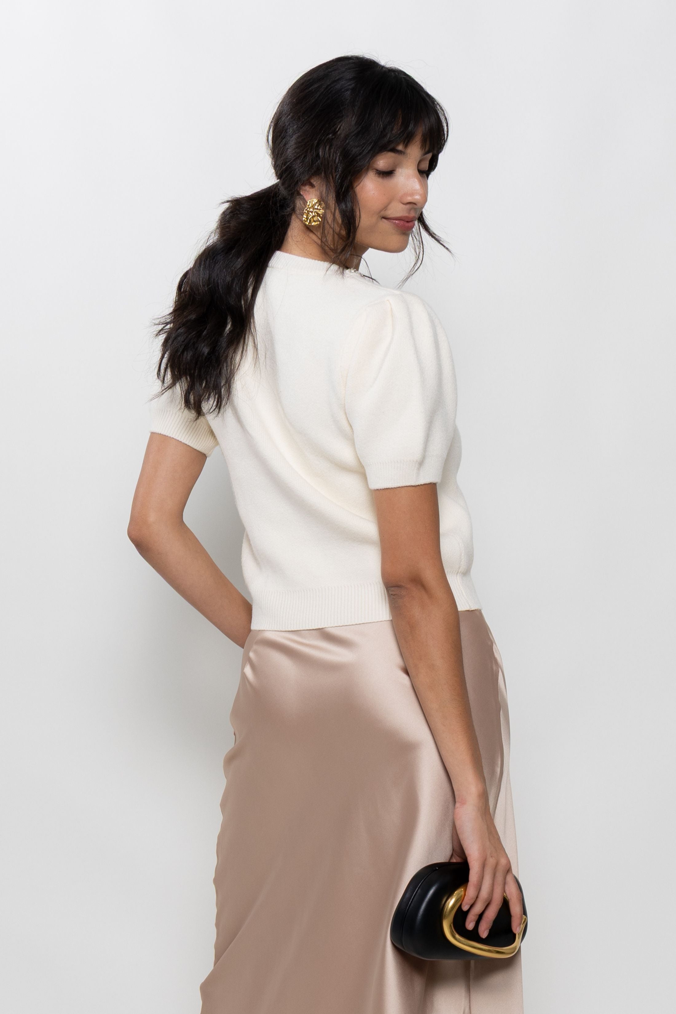 Cora Bow Detail Sweater