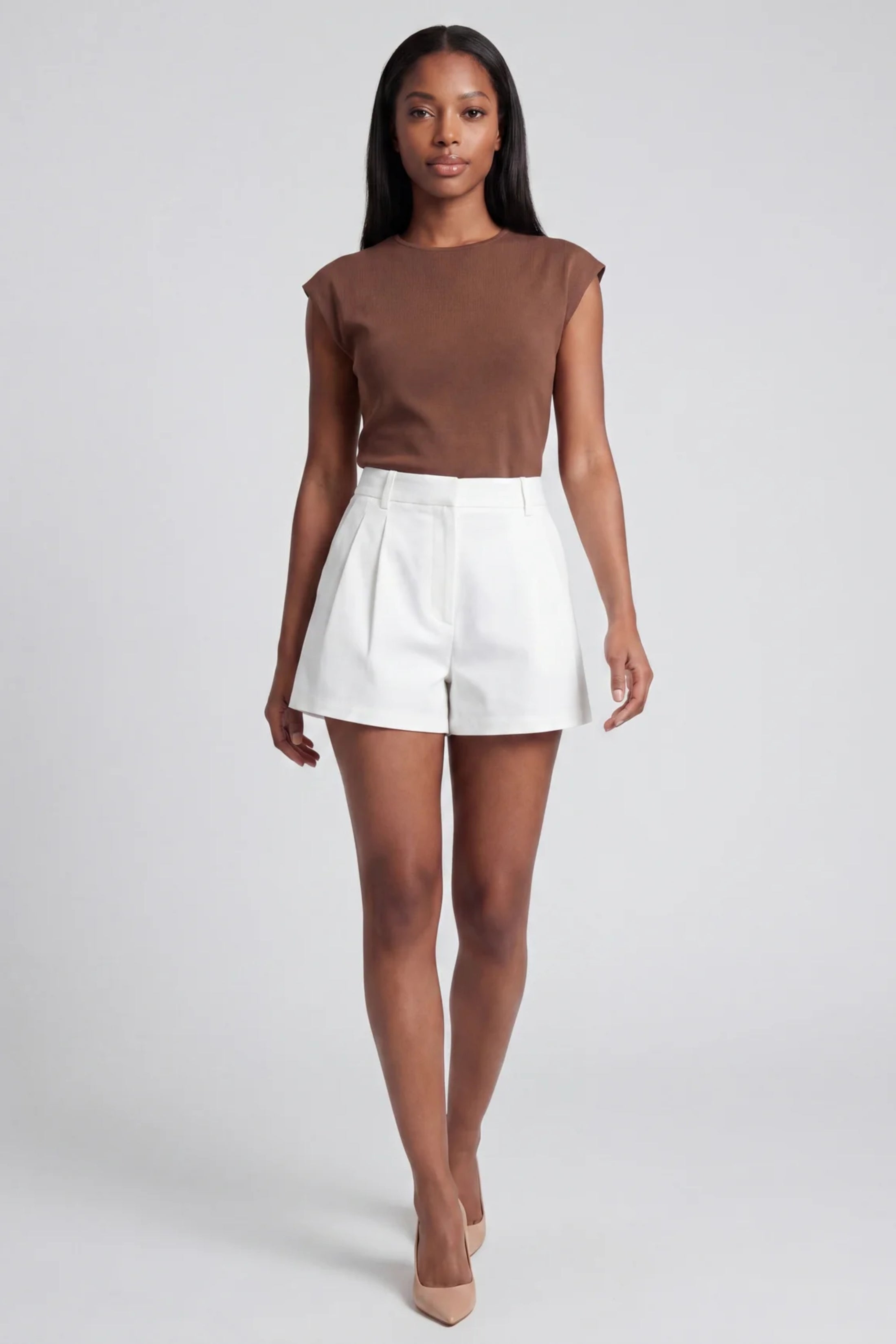 Shannon High Waisted Shorts