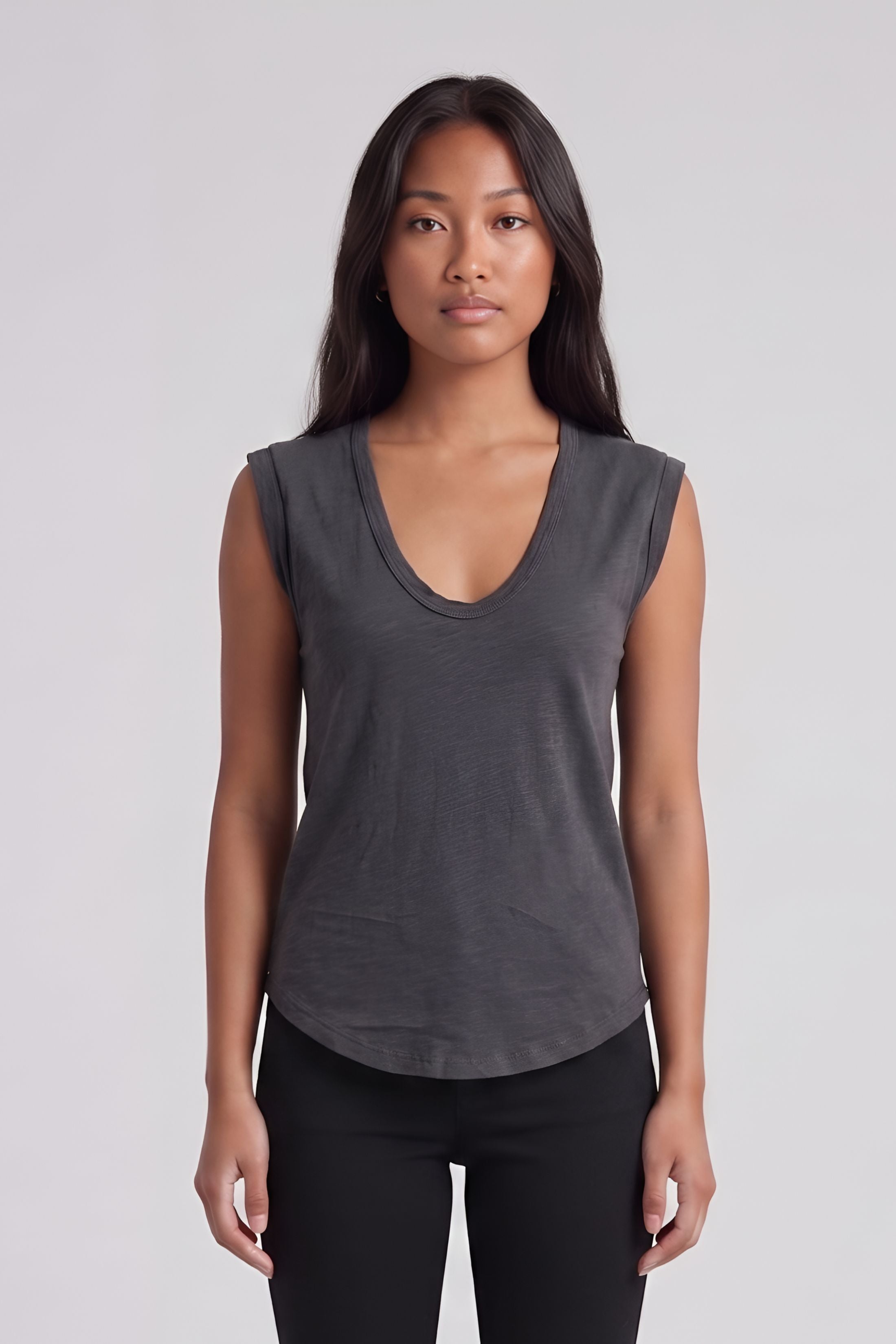 Gigi Garment Sleeveless Tee
