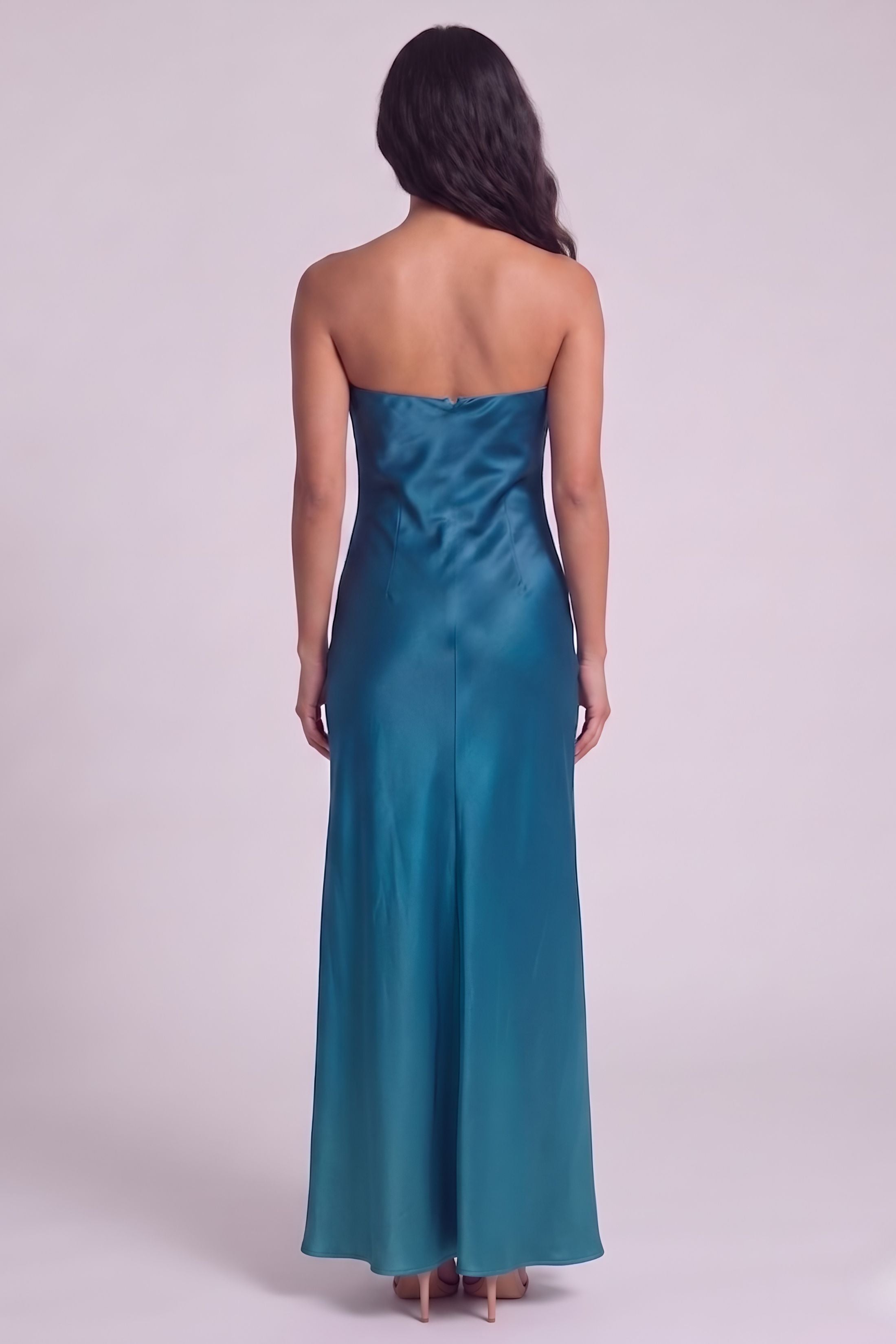 Cally Satin Maxi Dress