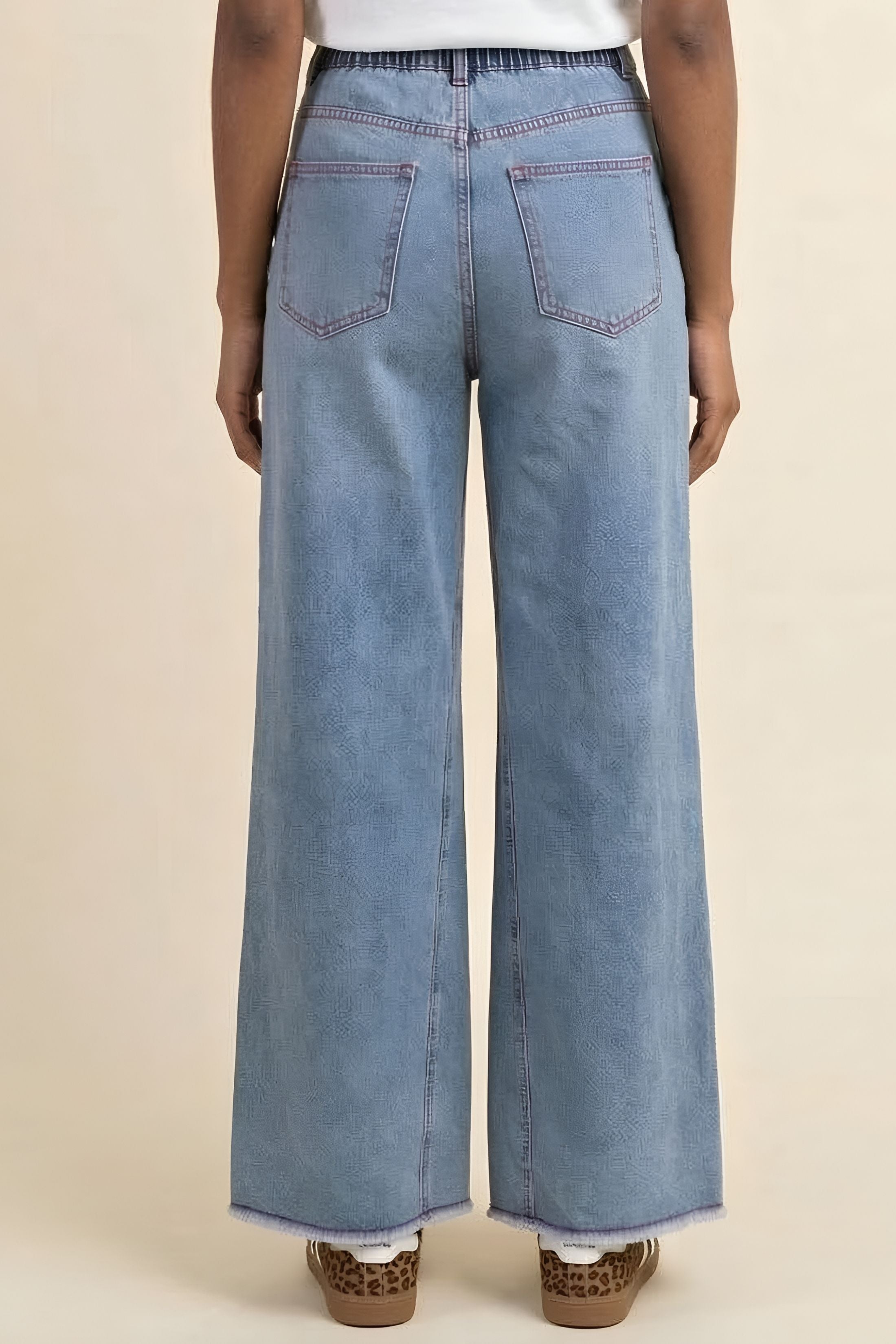 Melody Red Stitch Jeans