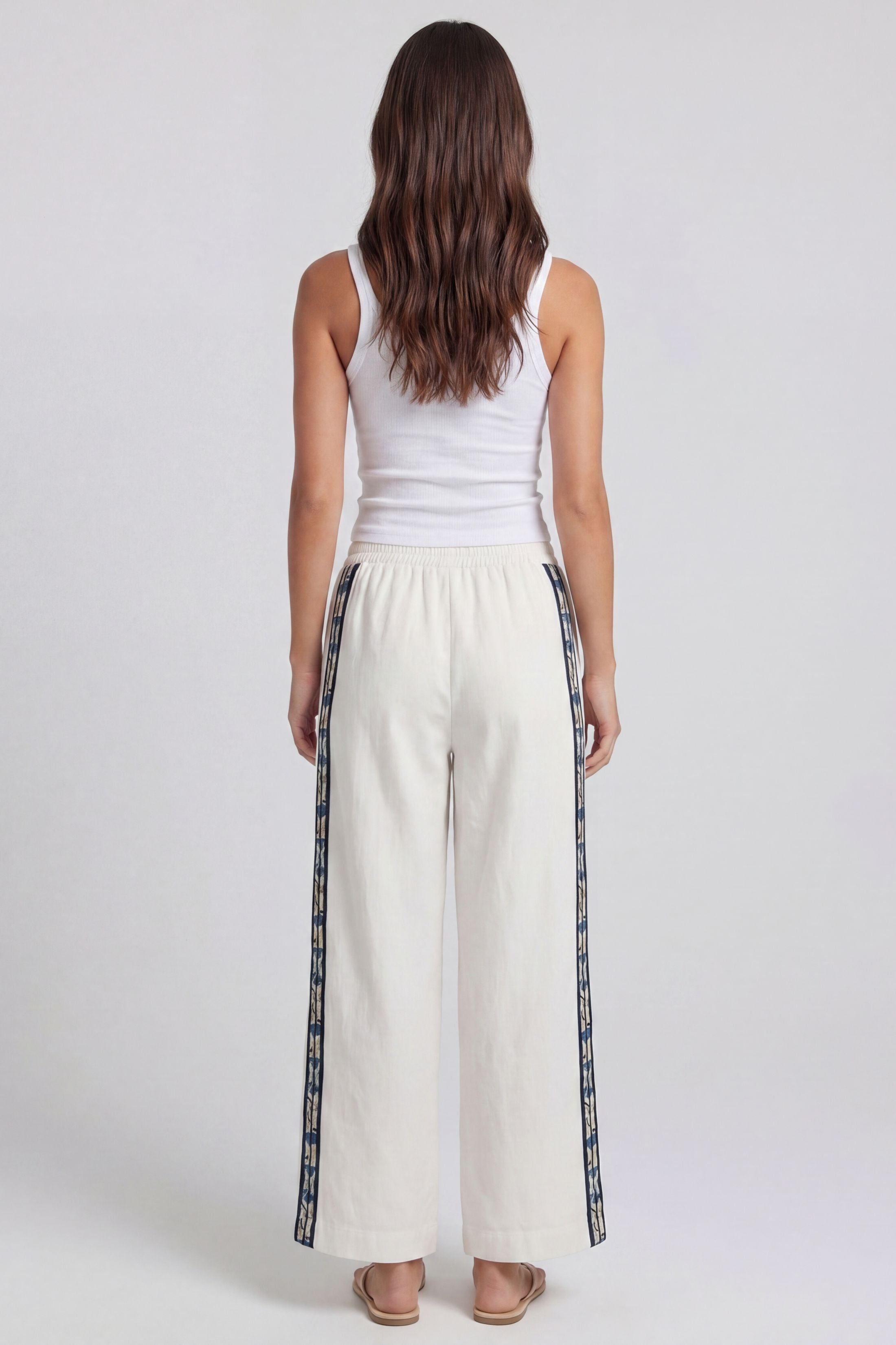 Remi Printed Stripe Pants