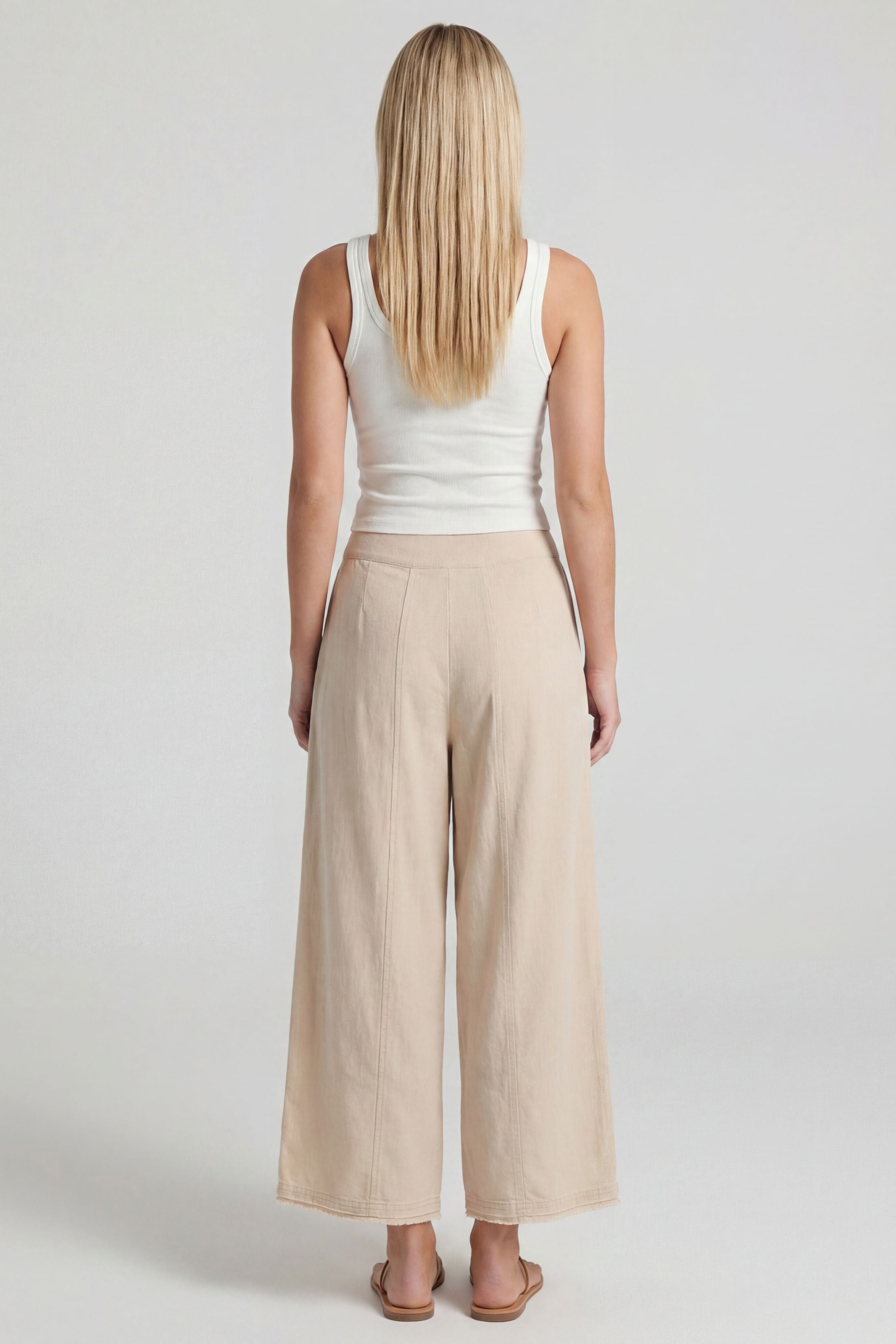 Yasmin High Waist Wide Leg Pant