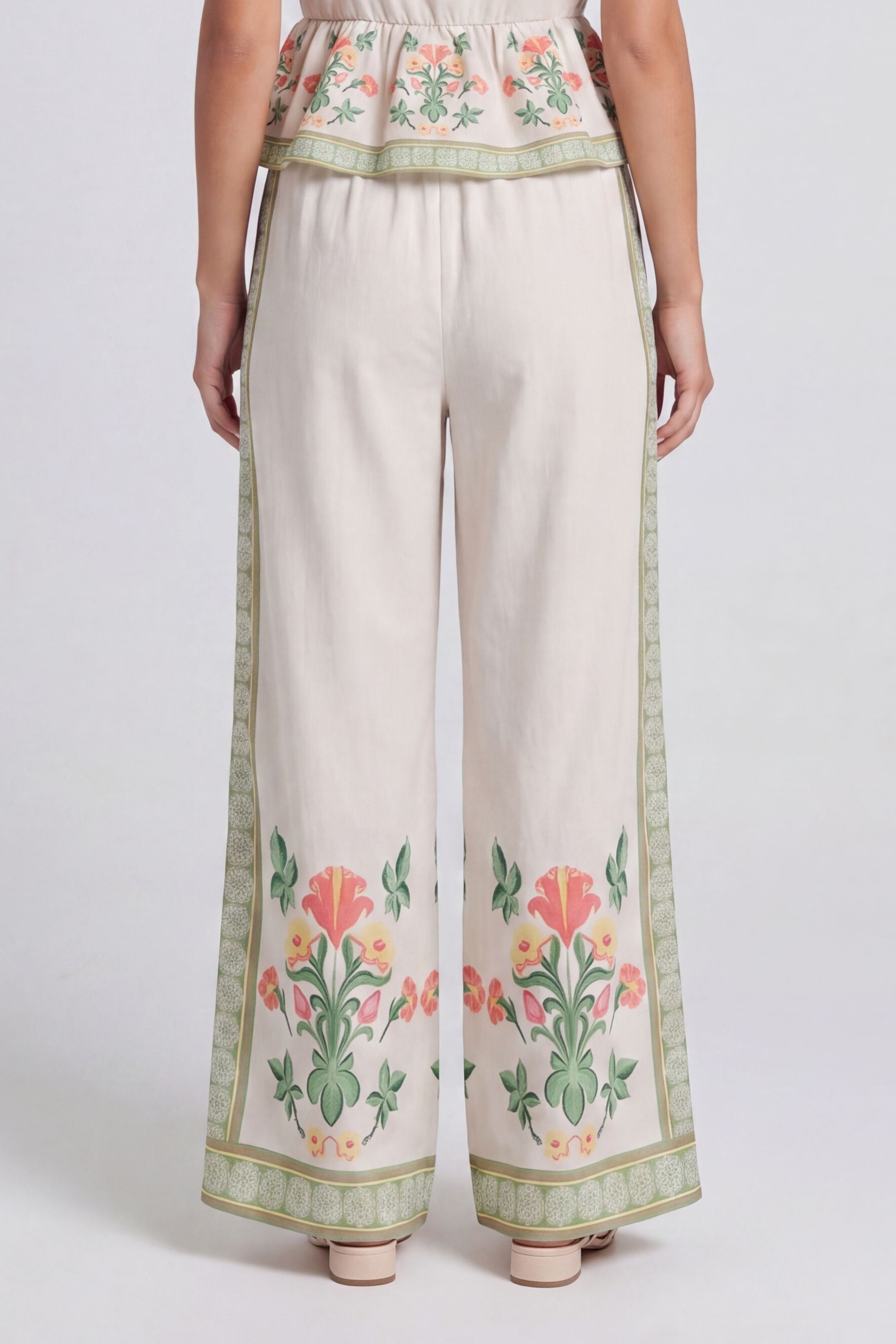 Langley Garden Party Wide Leg Pants