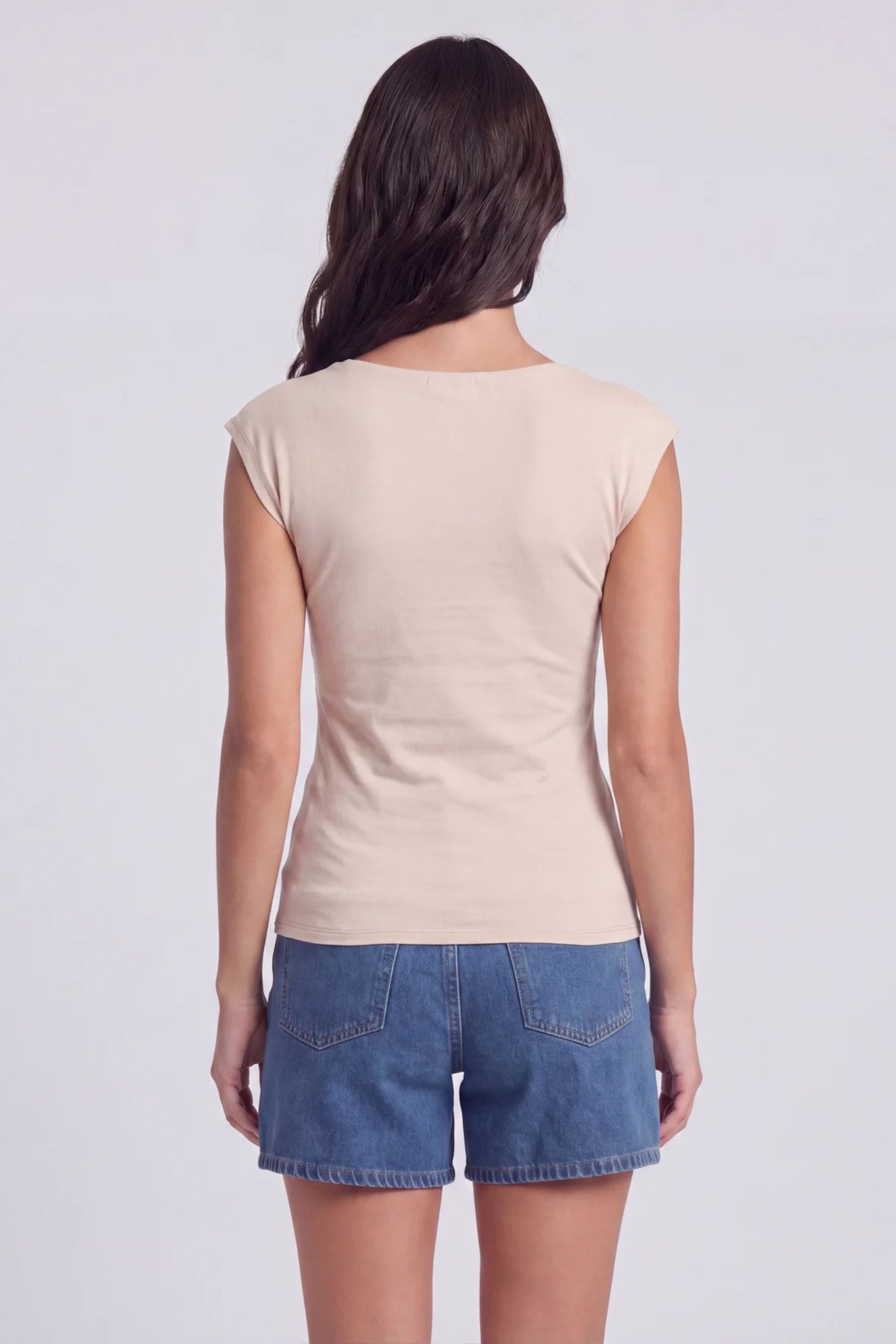 Dani Double Layered Sleeveless Top