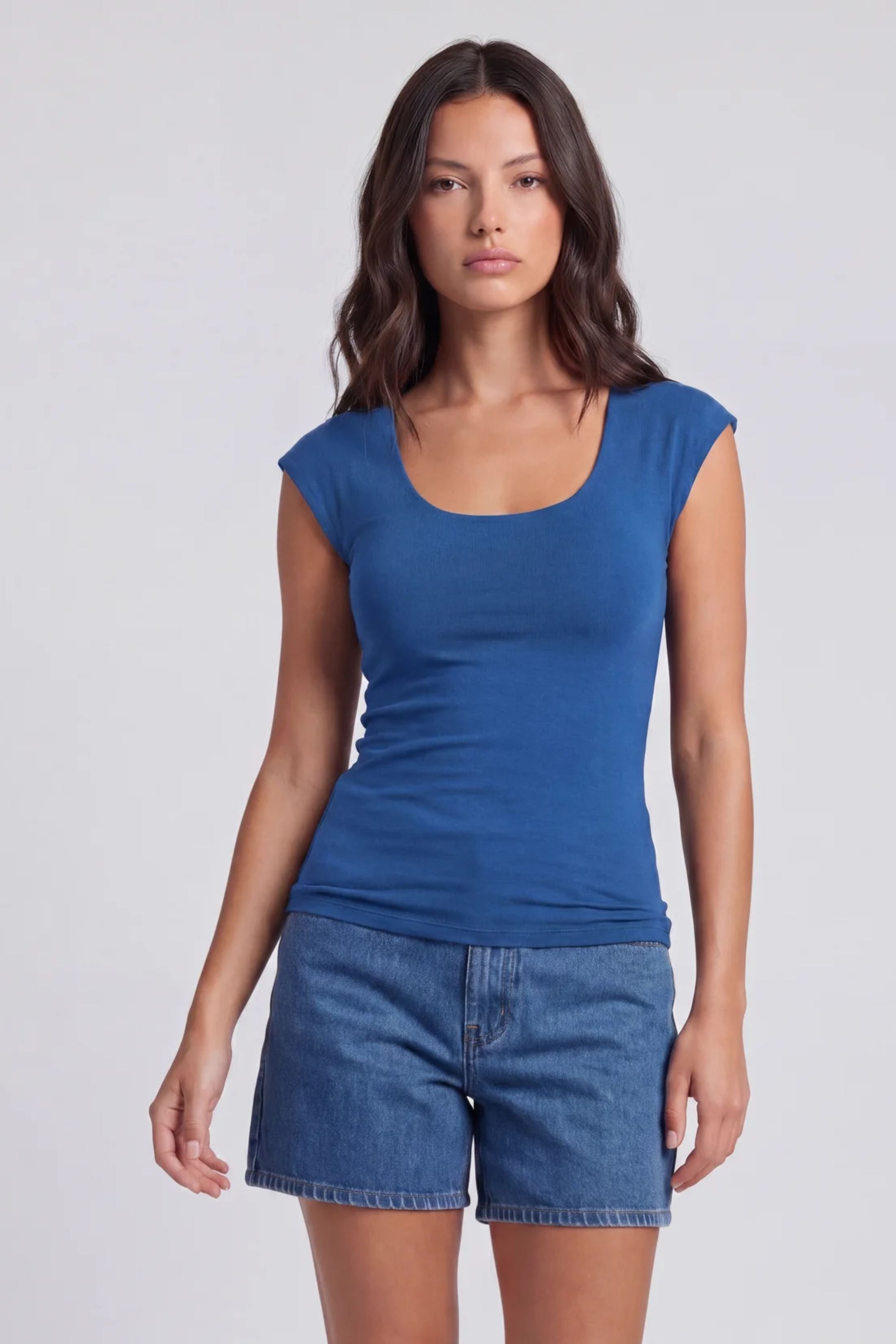 Dani Double Layered Sleeveless Top