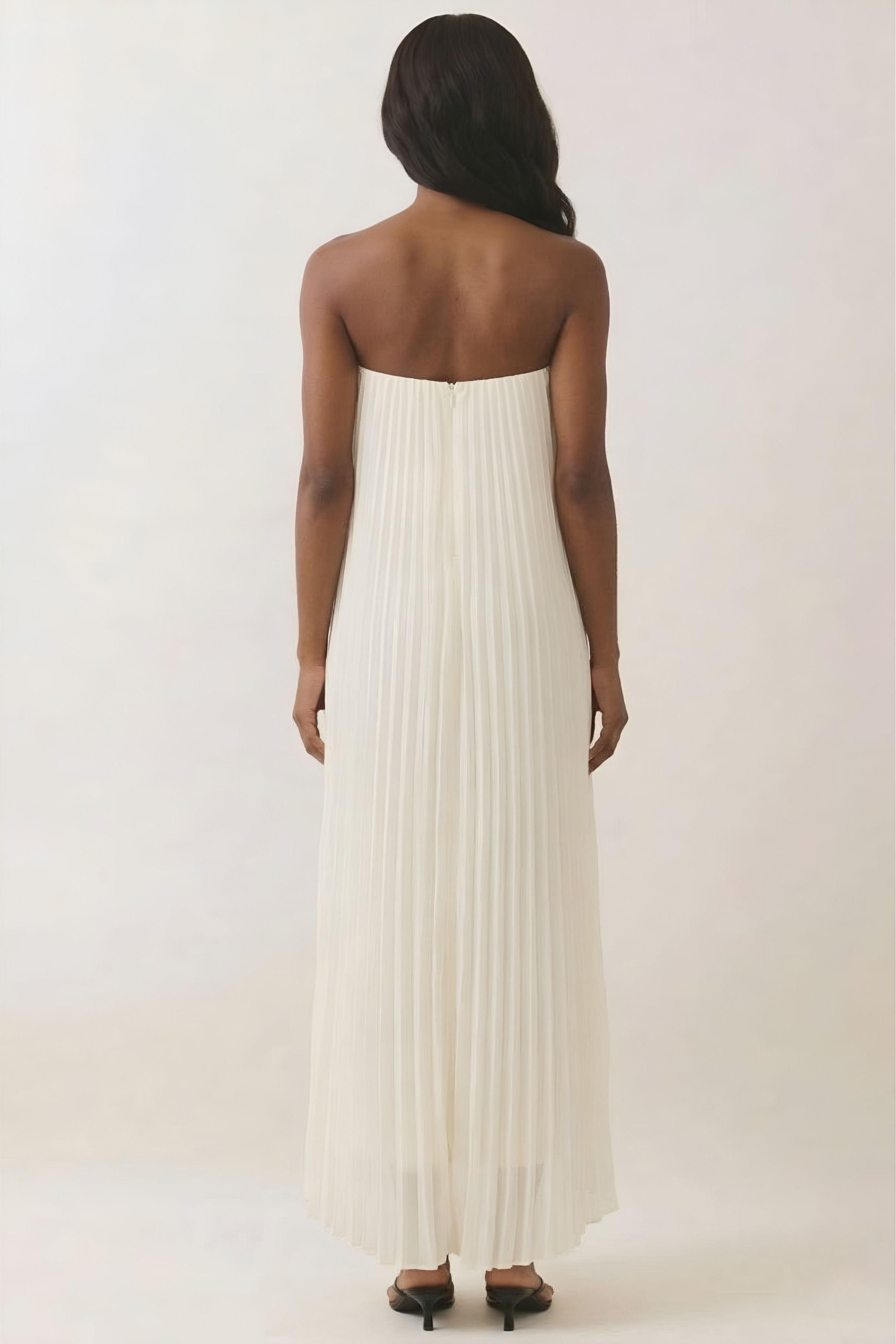 Lily Strapless Floral Maxi Dress